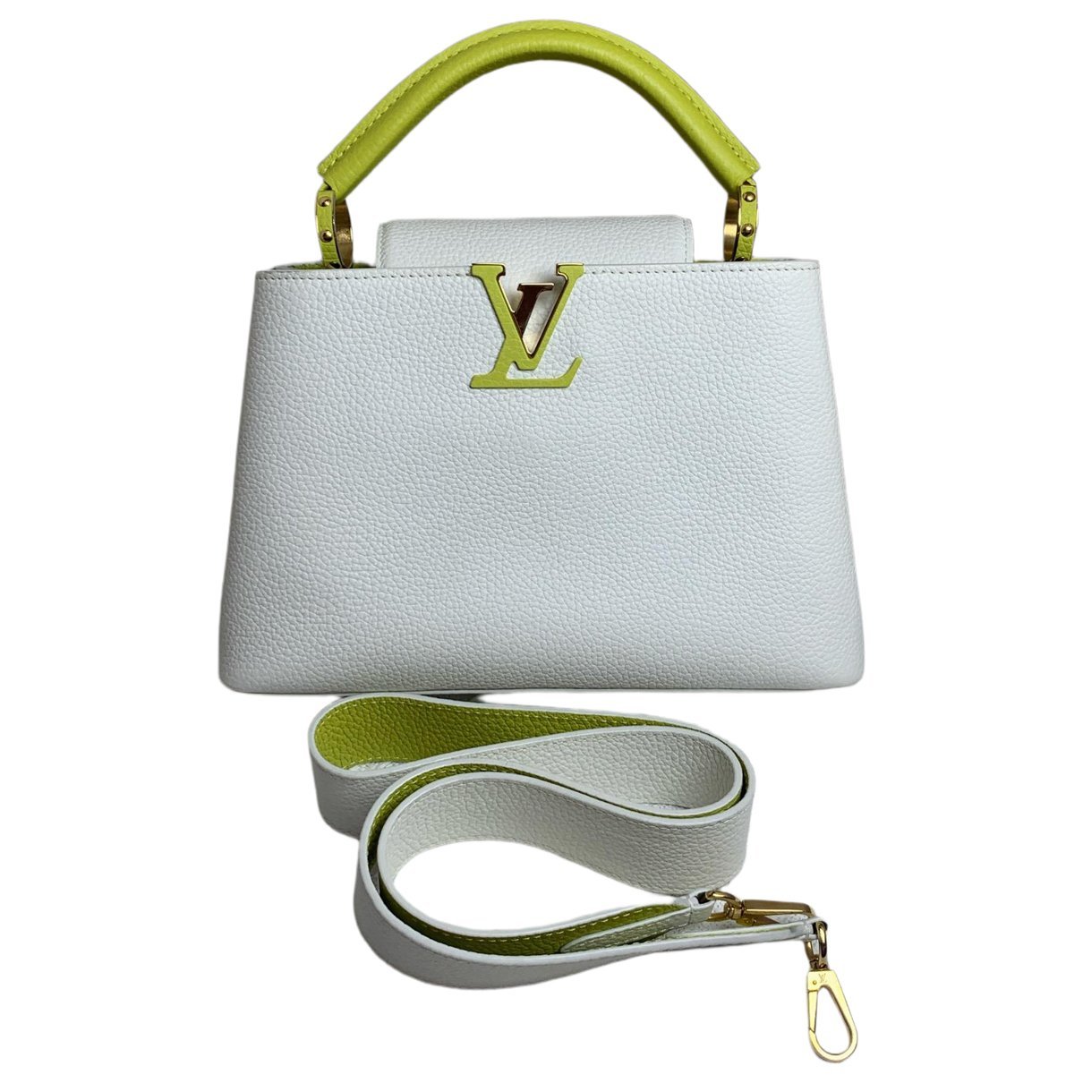 Capucines leather handbag