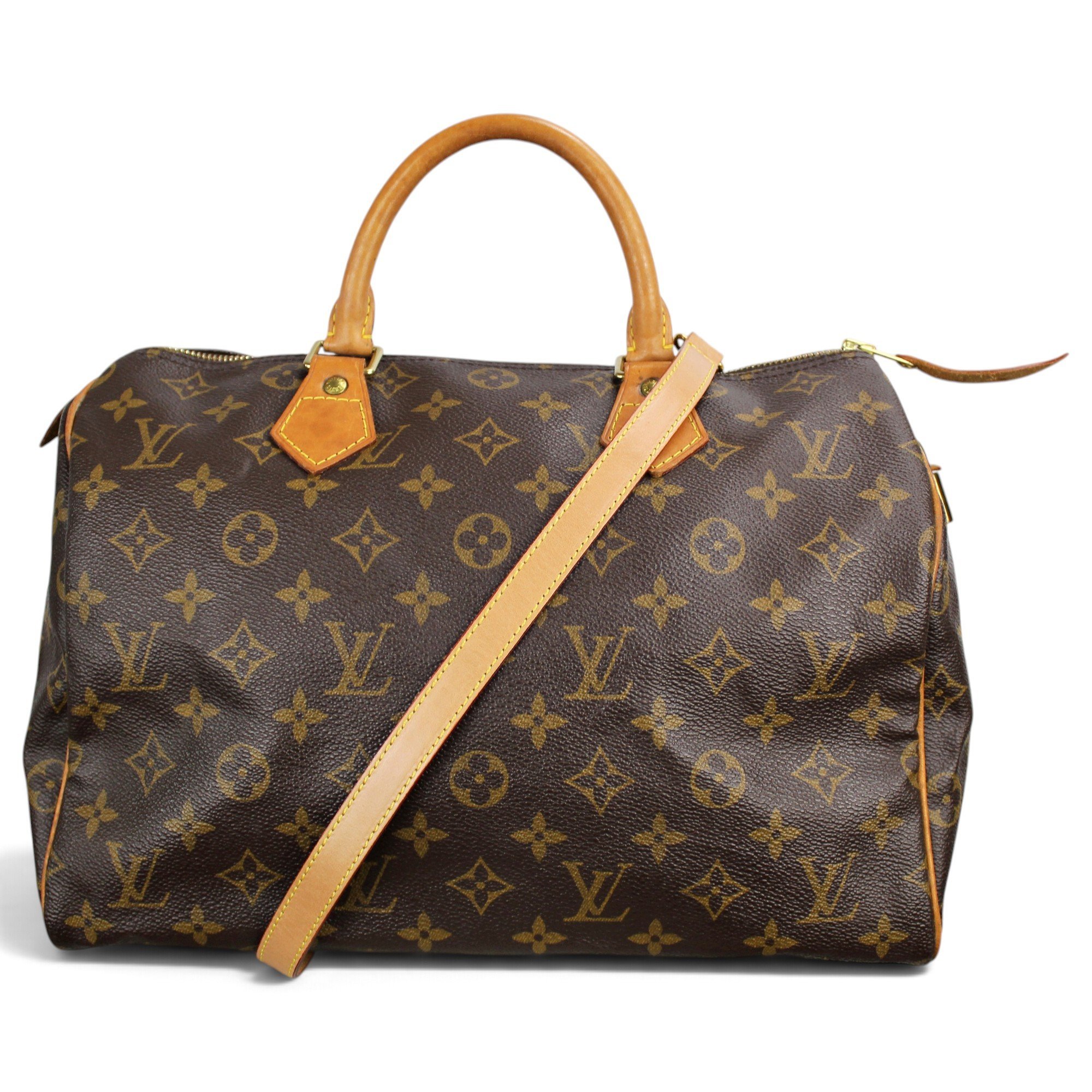 Speedy Bandoulière leather handbag