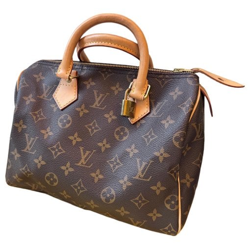 Speedy leather handbag