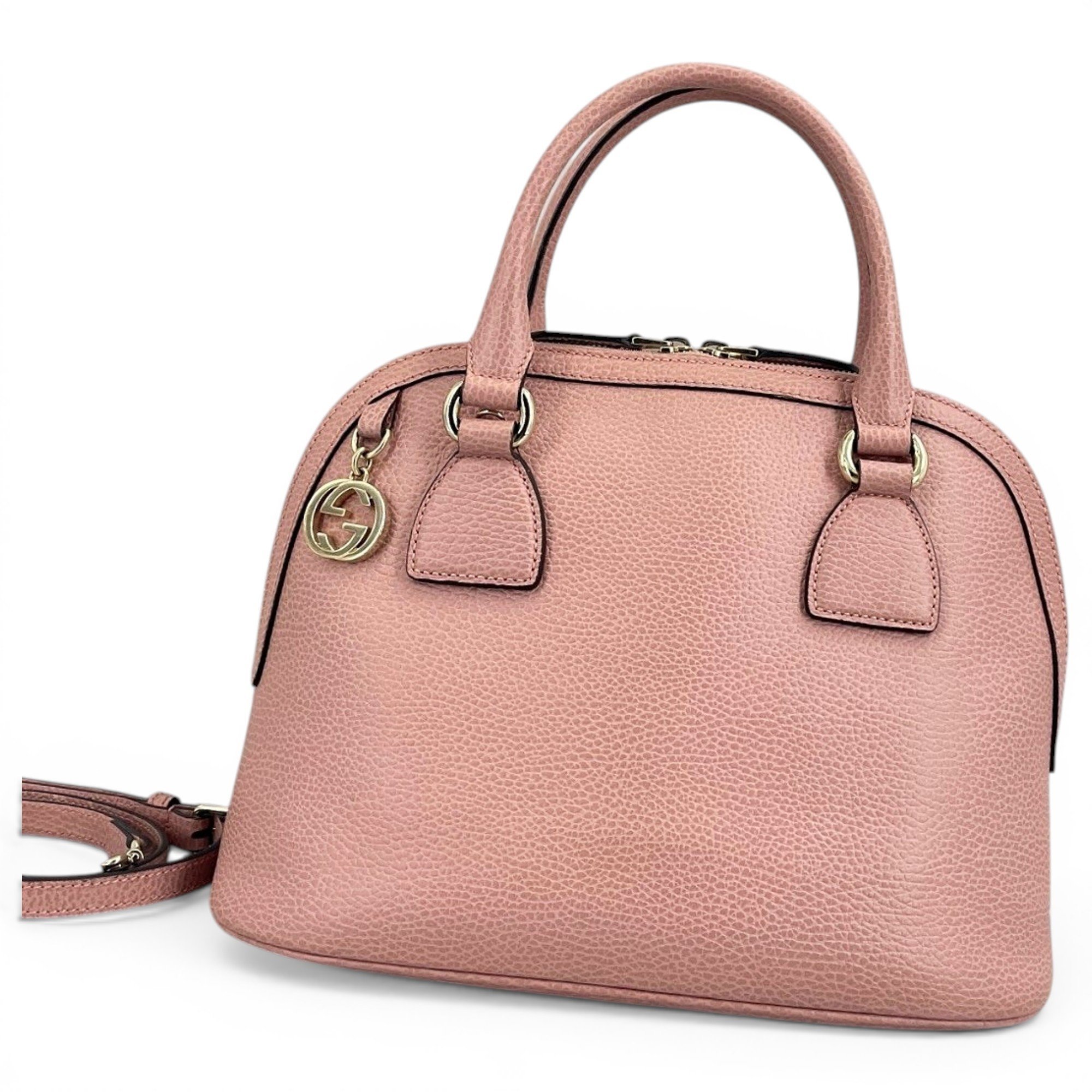 Leather handbag