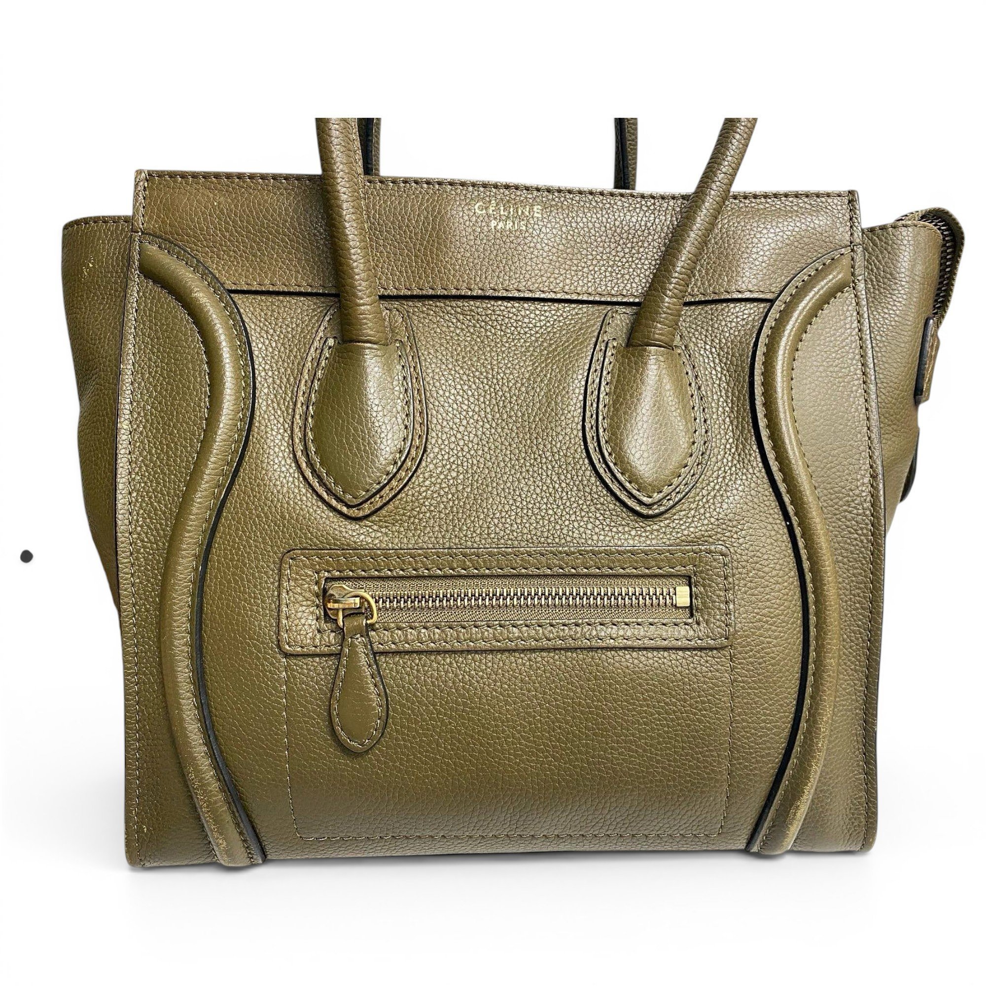 Celine Luggage leather handbag