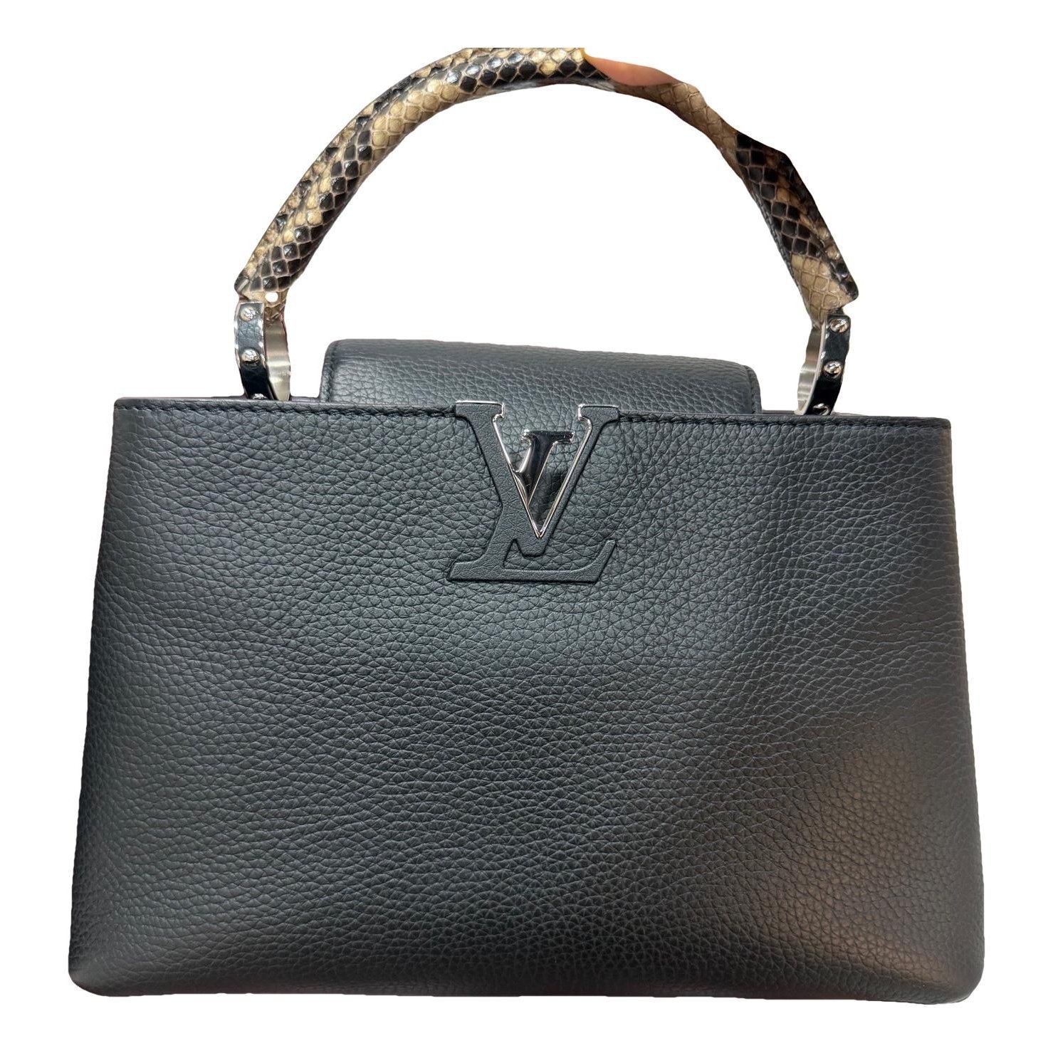 Capucines leather handbag