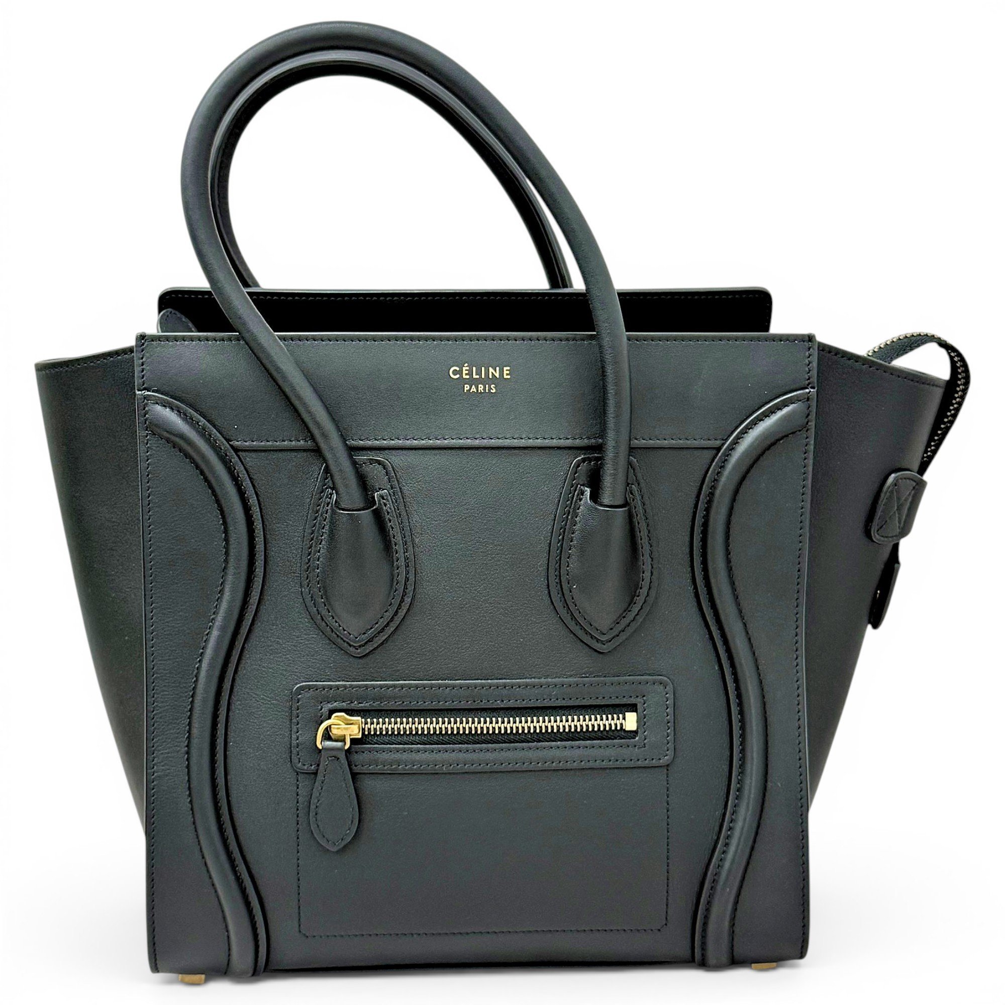 Luggage leather handbag