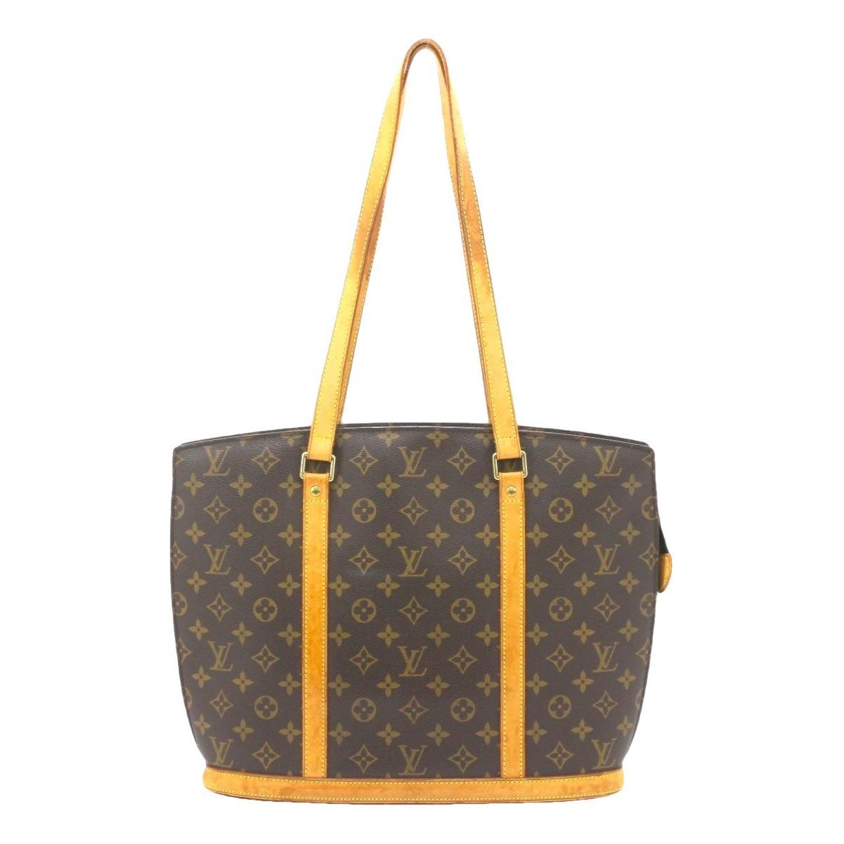 Babylone vintage leather tote