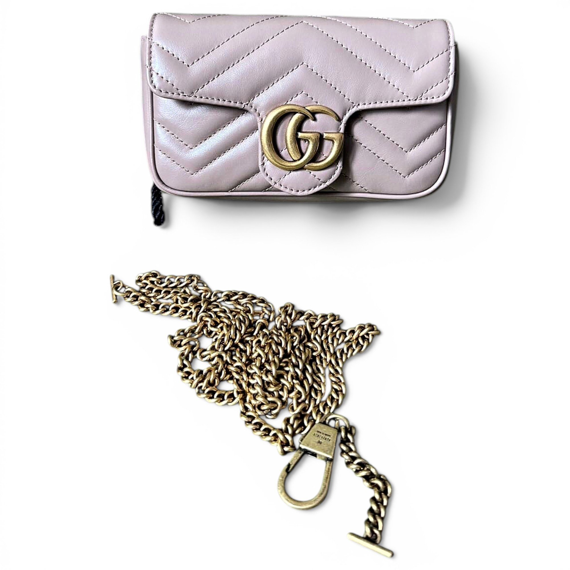GG Marmont Flap leather crossbody bag