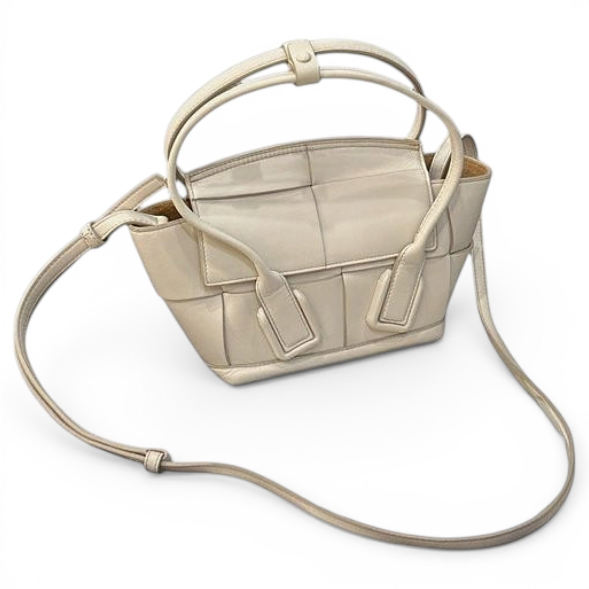 Arco leather handbag
