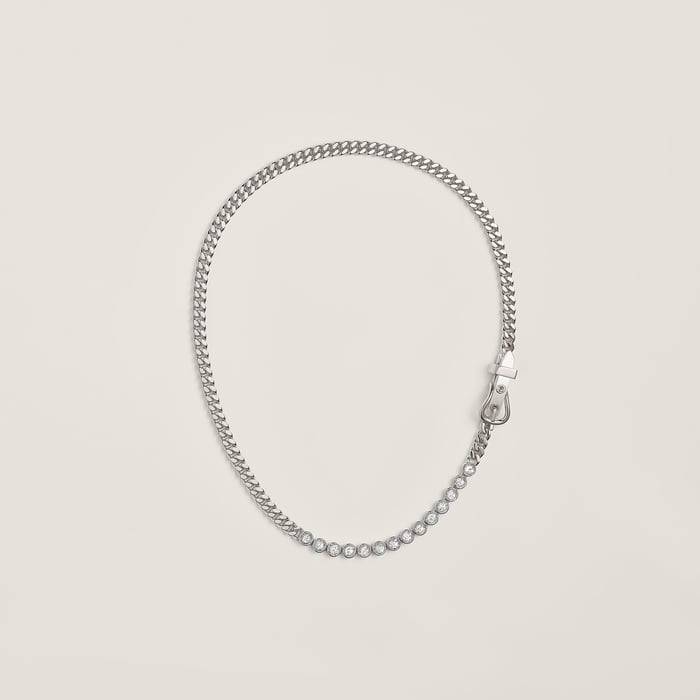 Sans Coloris Boucle Sellier "On the Rocks" Necklace, Small Model