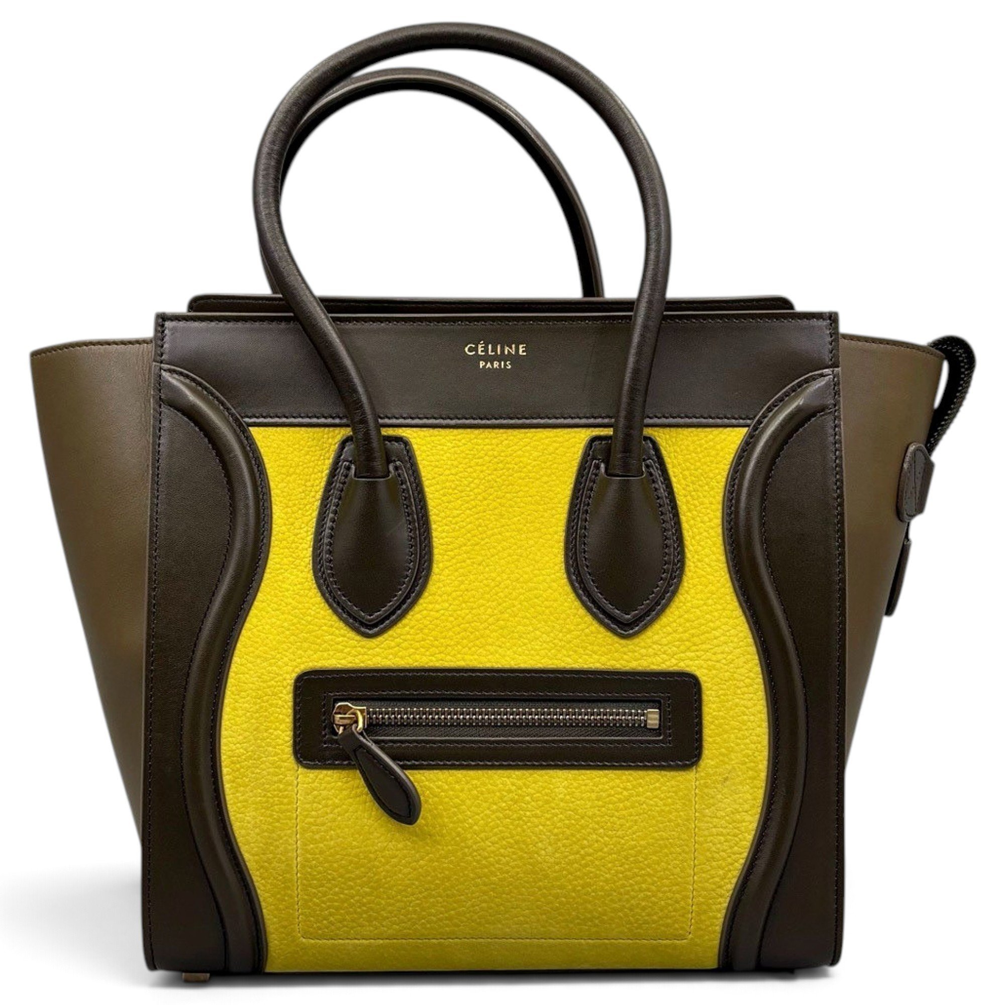 Luggage leather handbag