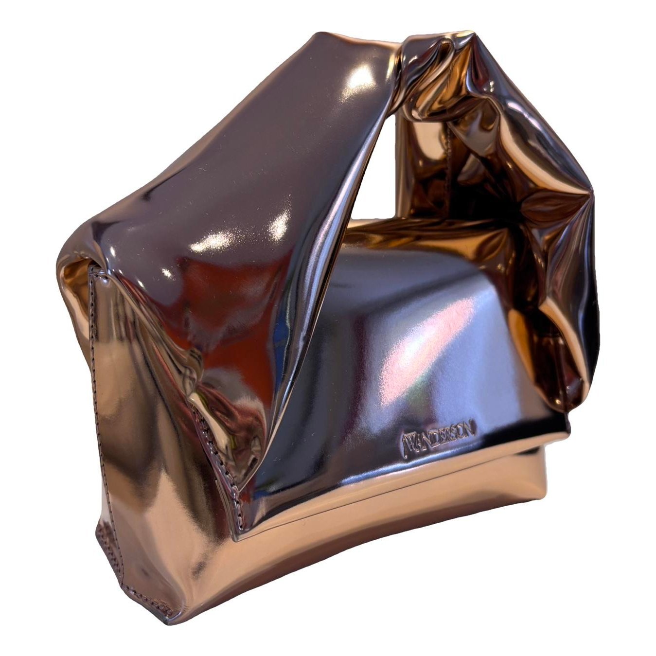 Twister patent leather crossbody bag