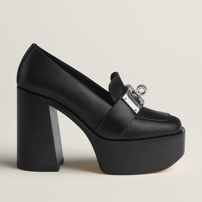 Noir Escarpim Heel 70