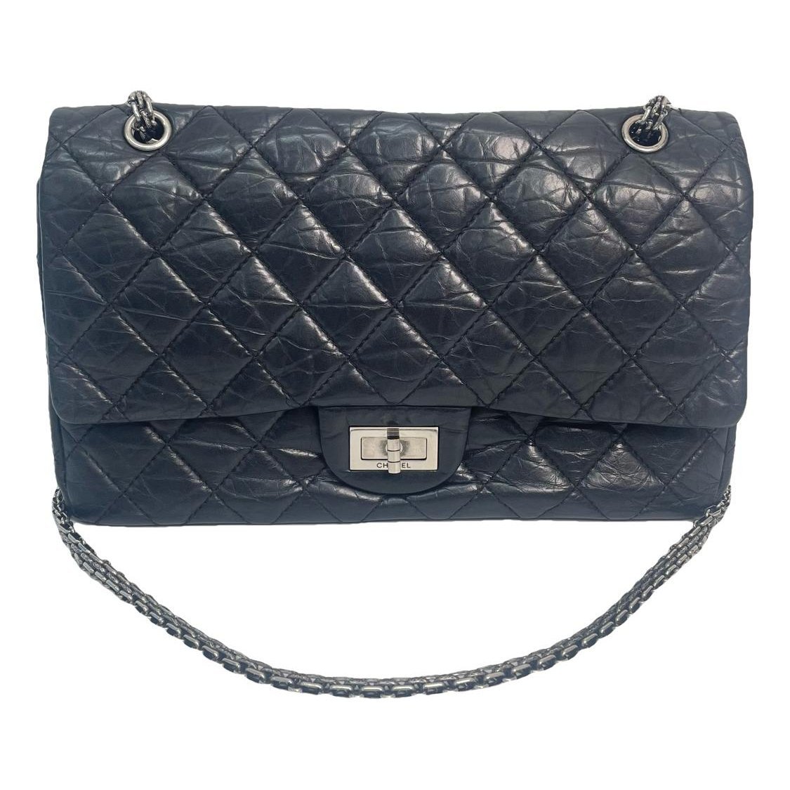 2.55 leather handbag