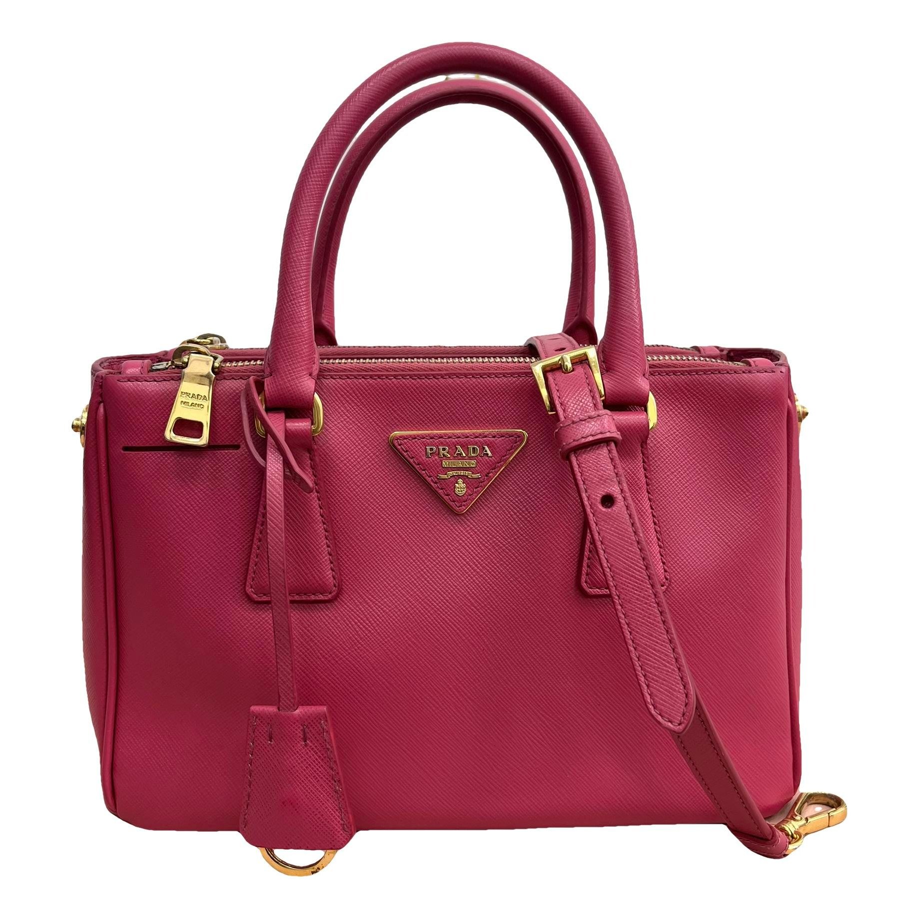 Galleria leather handbag