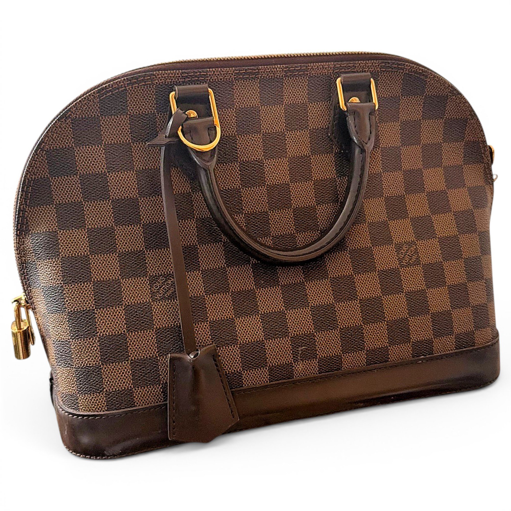 Alma leather handbag