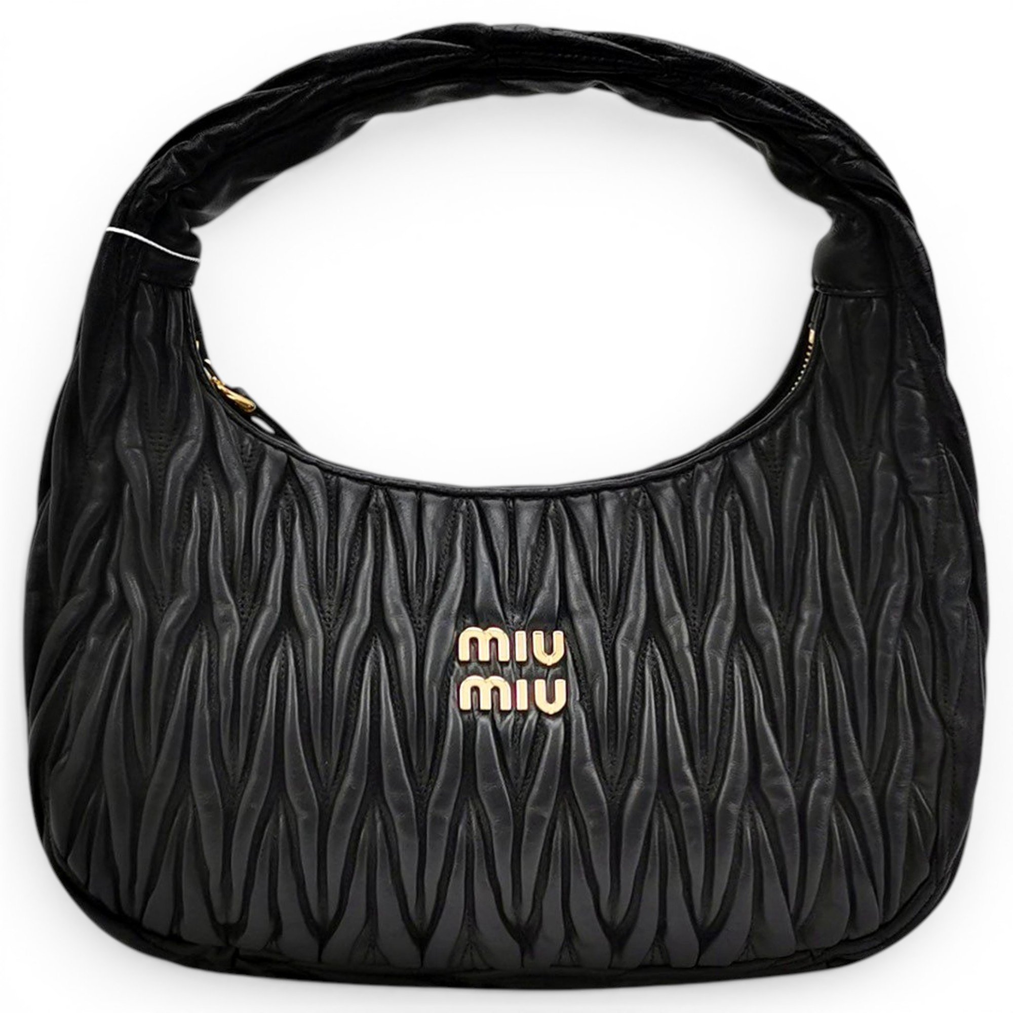 Miu Wander leather handbag