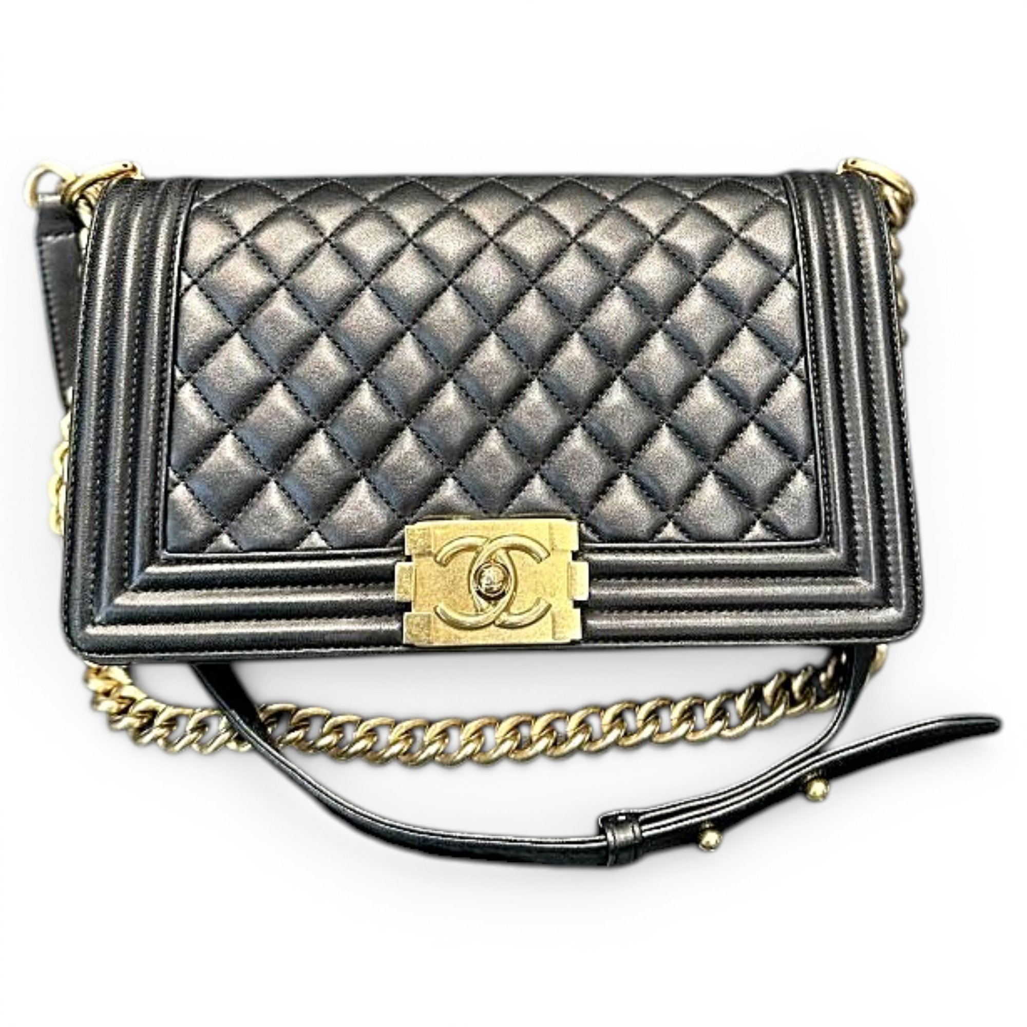 Boy leather handbag