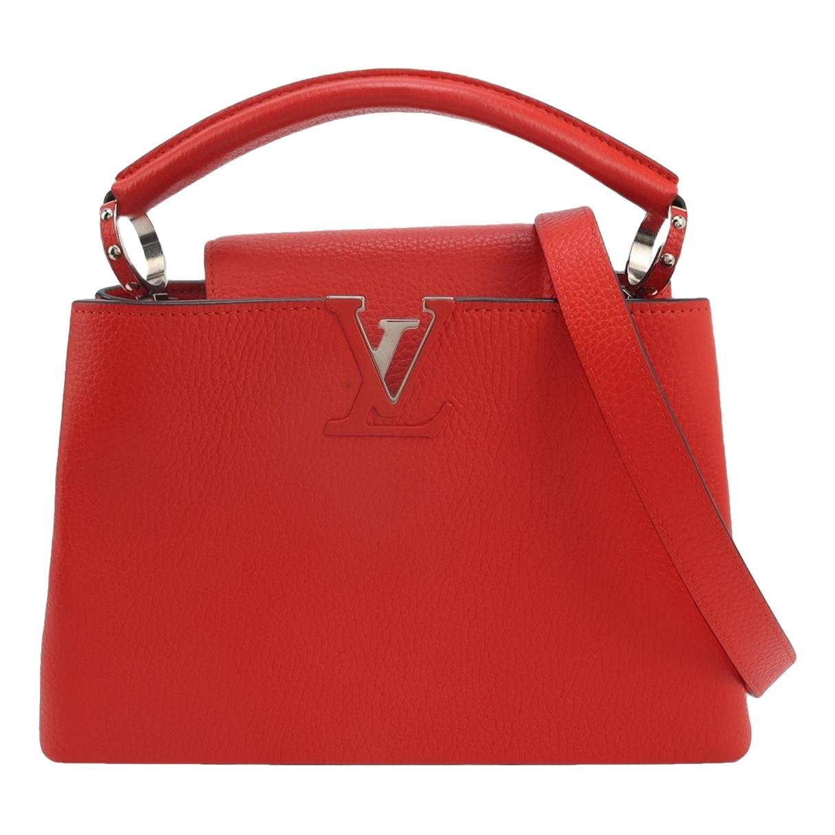 Capucines leather crossbody bag