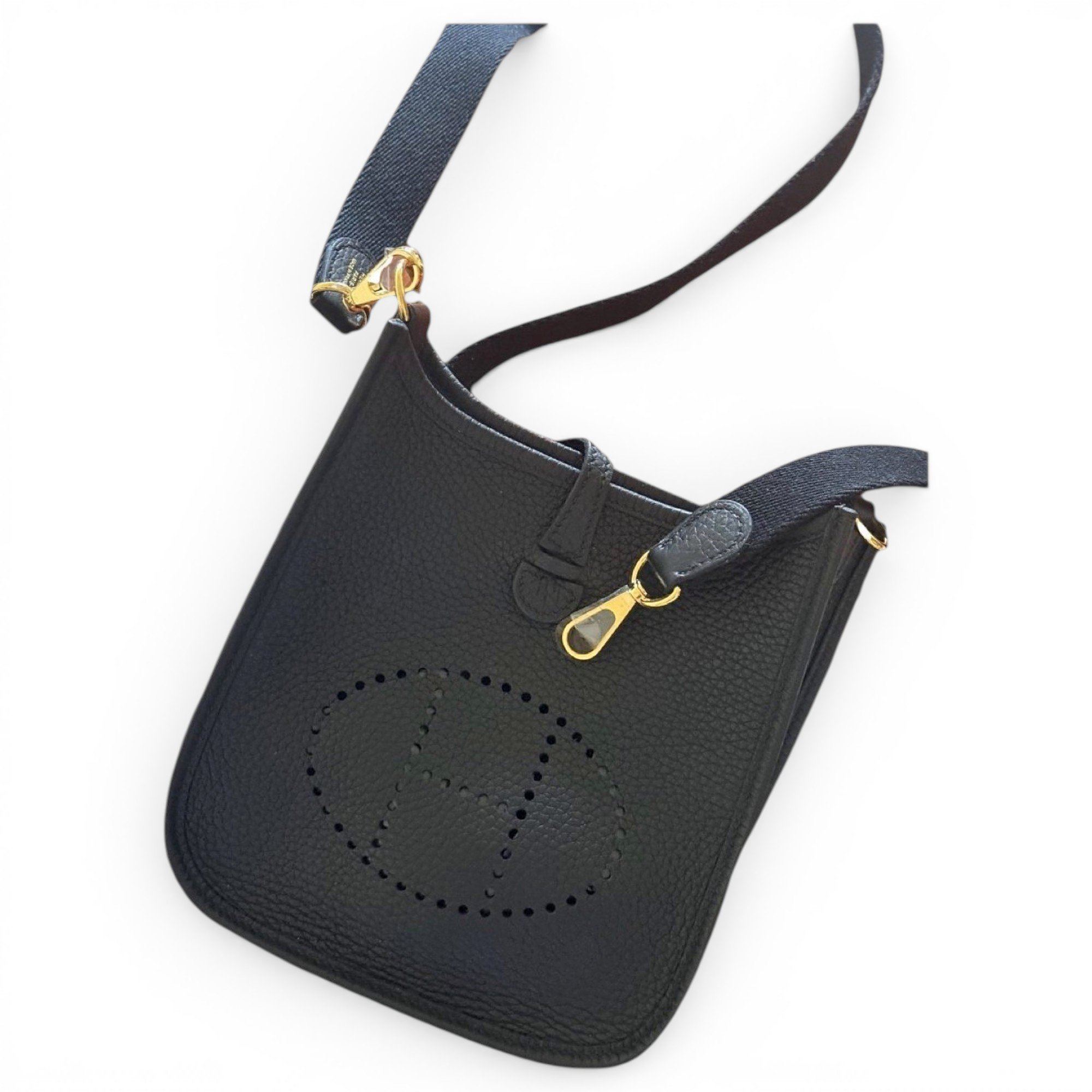 Evelyne leather crossbody bag