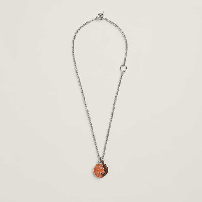 Orange Saturé Carrousel Necklace