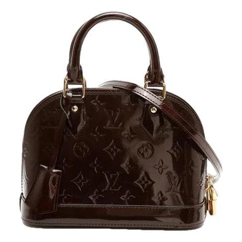 Alma BB patent leather handbag