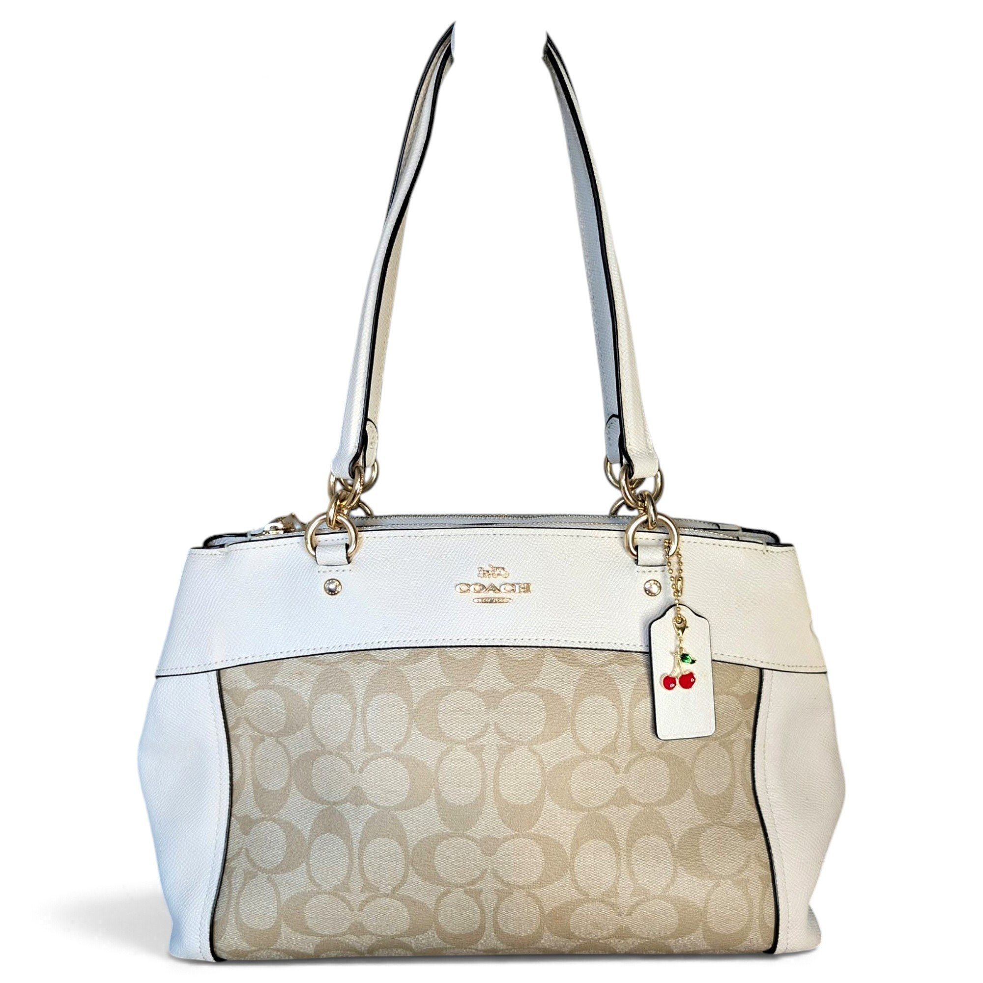Leather handbag