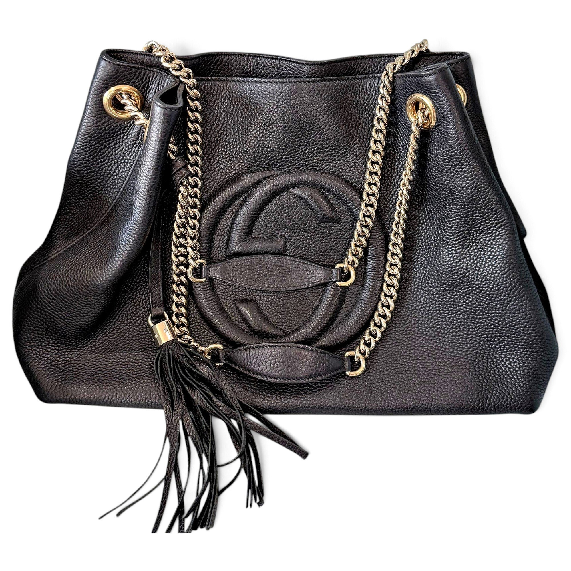Soho leather tote