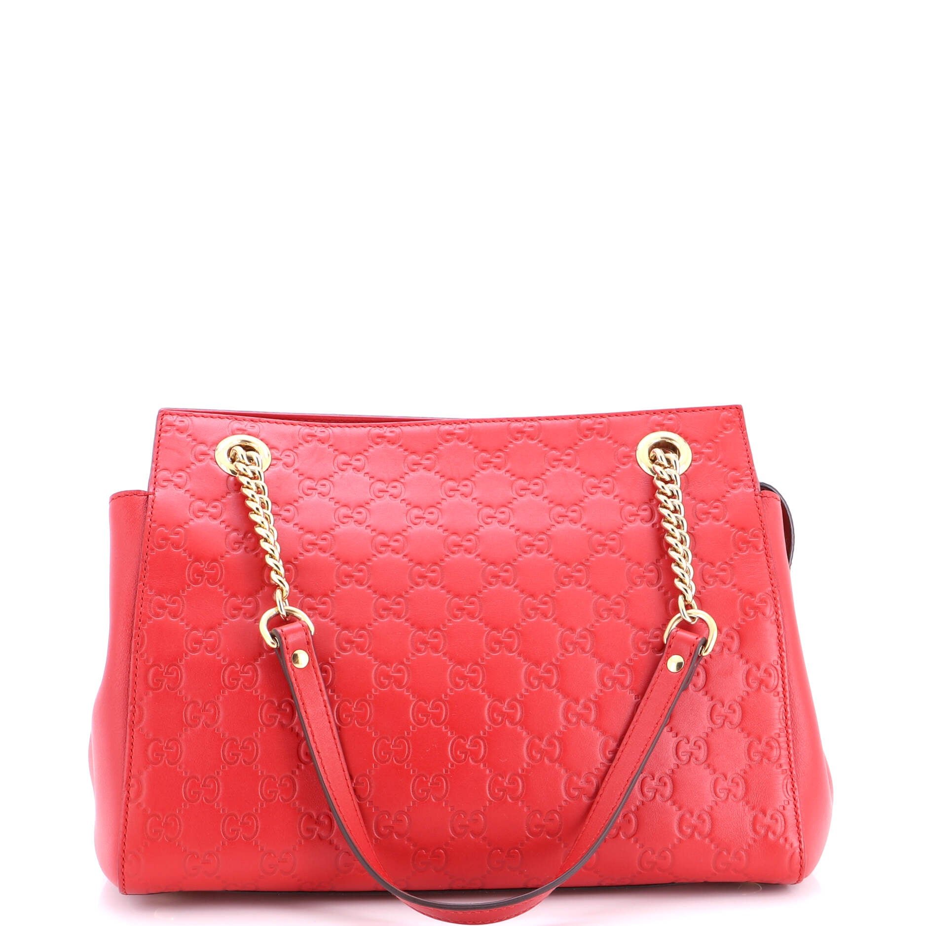 Soft Signature Shoulder Bag Guccissima Leather Medium