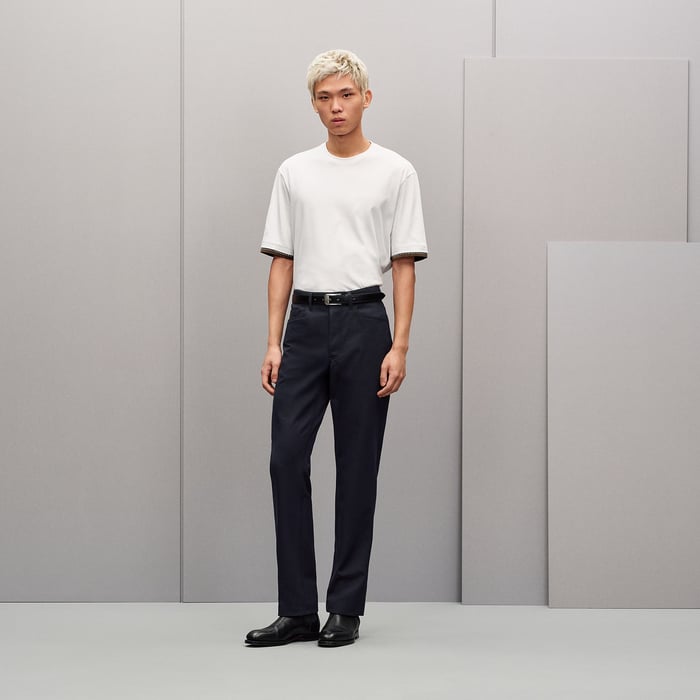 Blanc "Sellier" T-shirt
