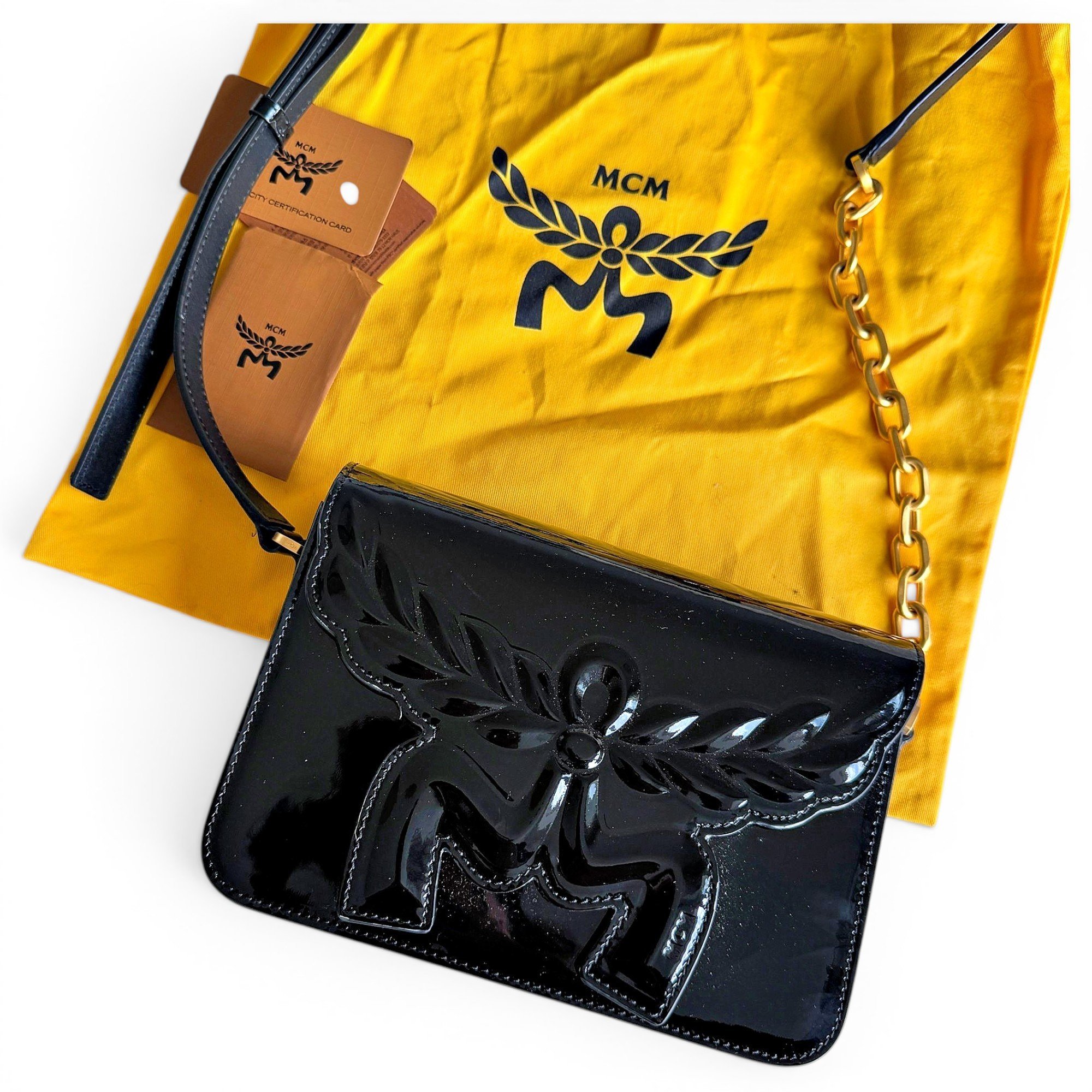 Leather crossbody bag
