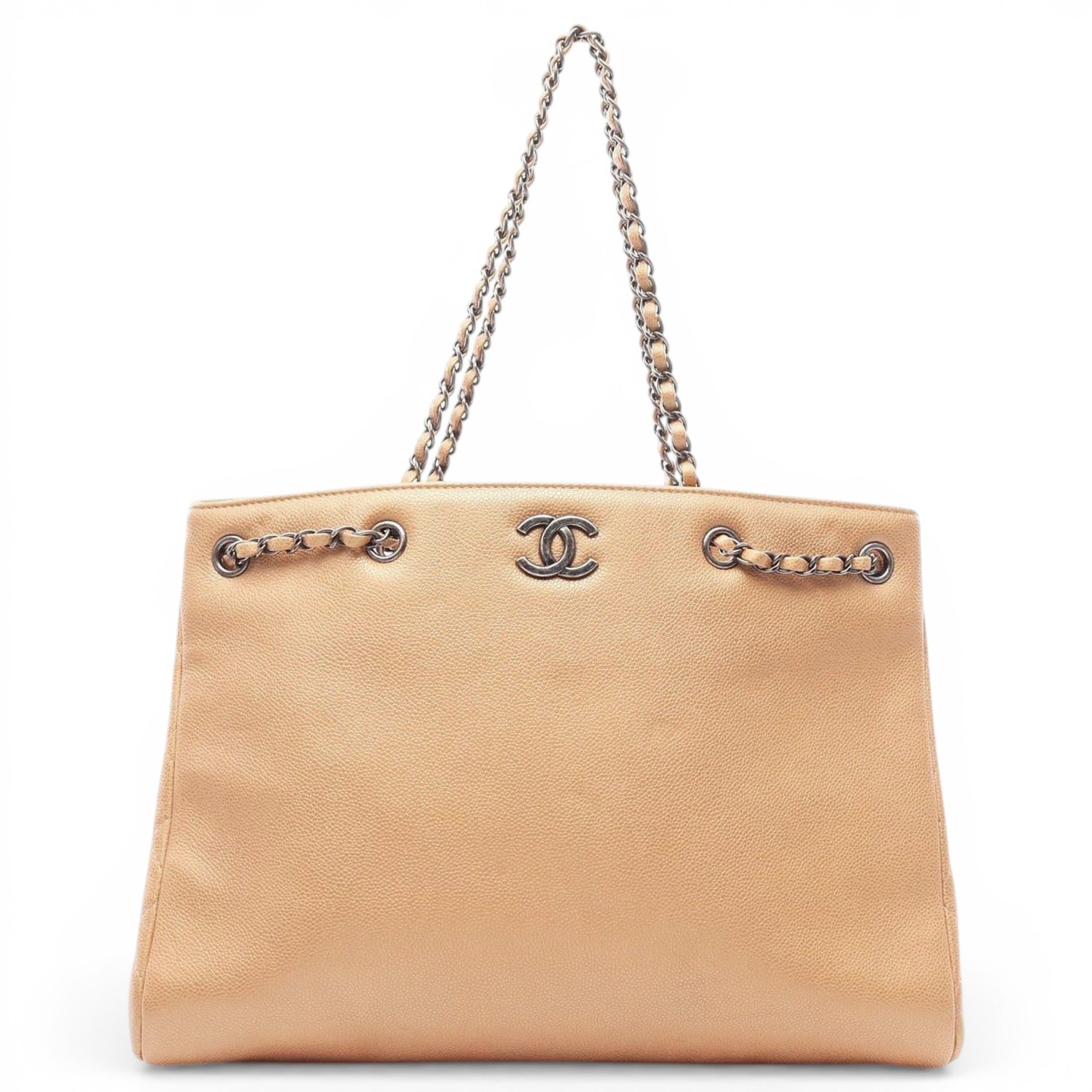 Leather tote