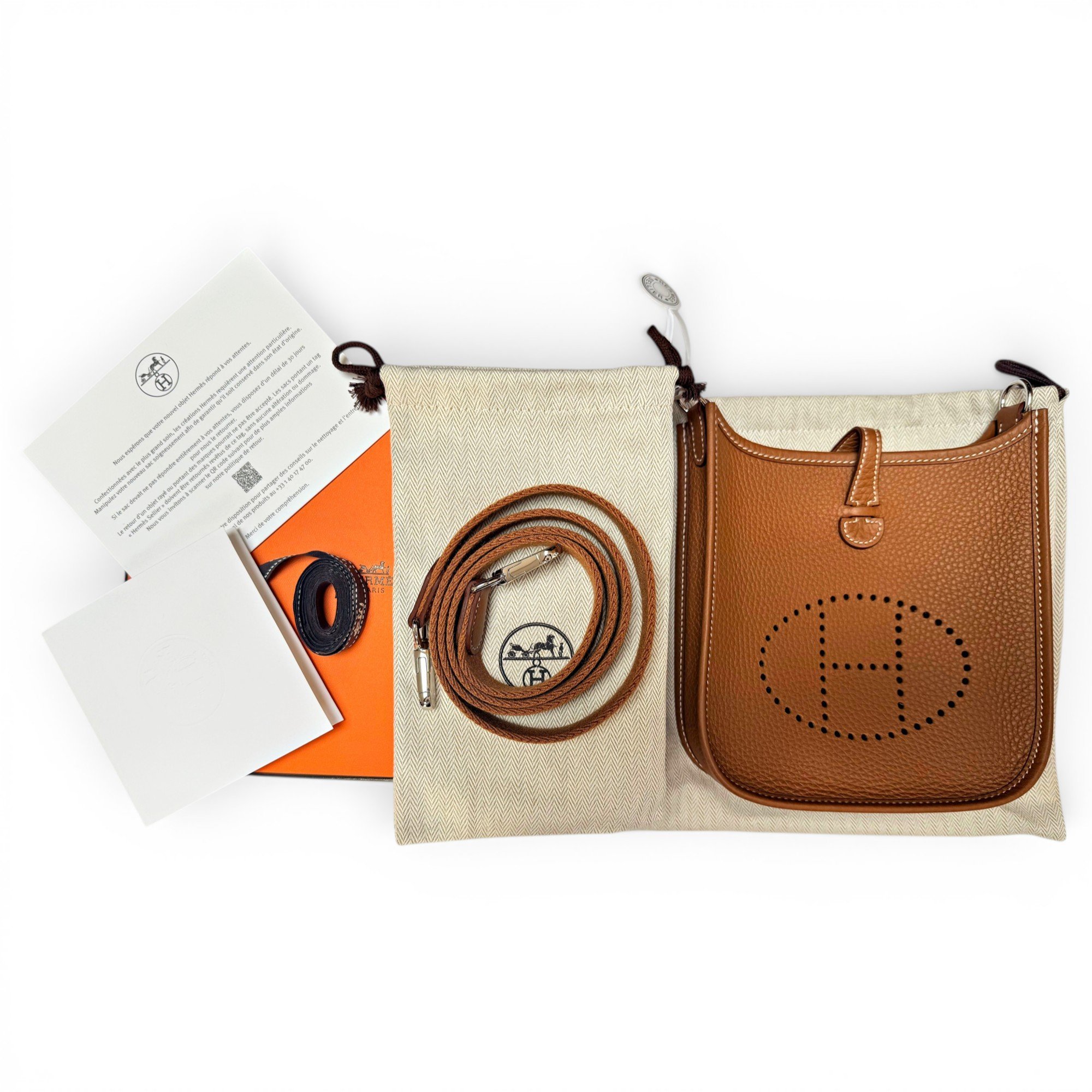 Evelyne leather crossbody bag