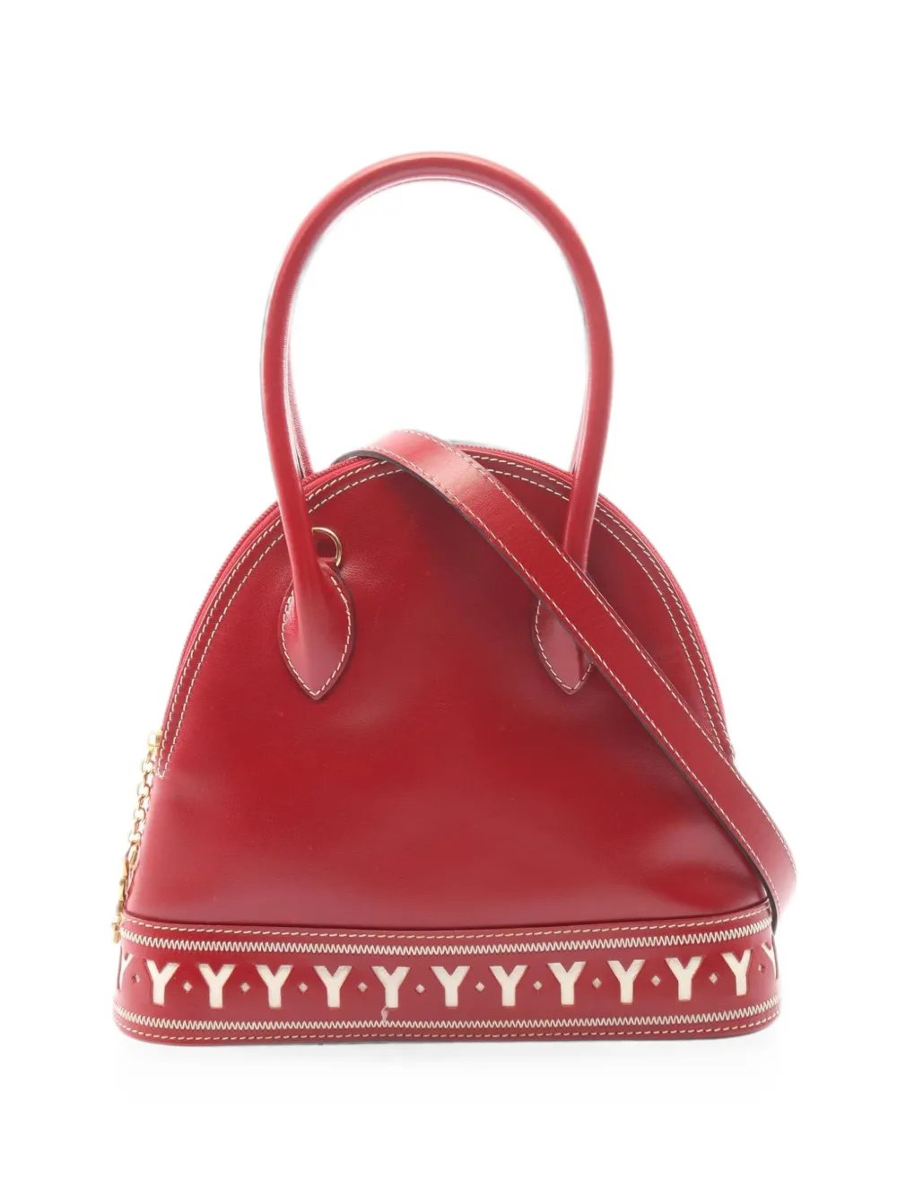 2000s Y-cutout handbag