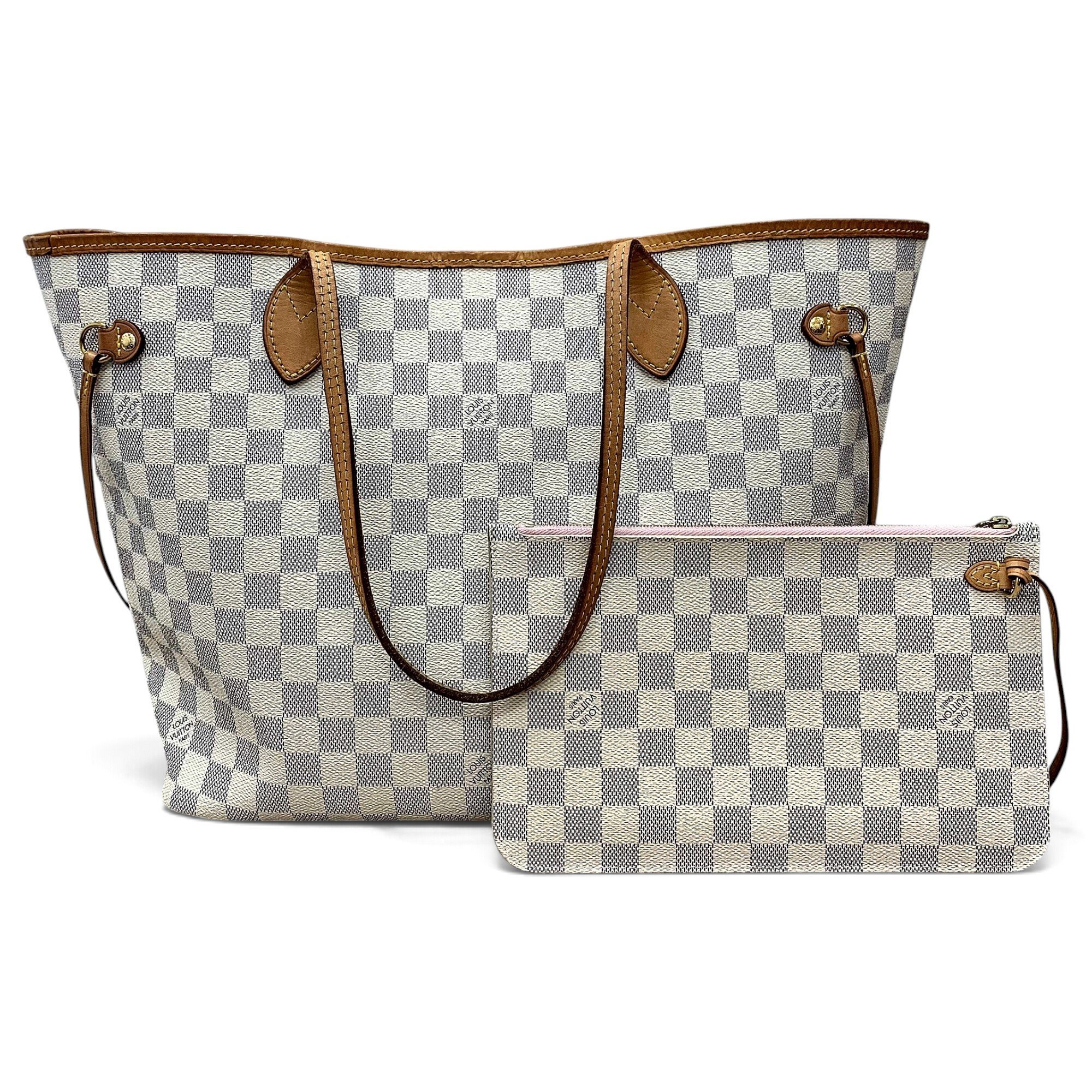Neverfull leather handbag