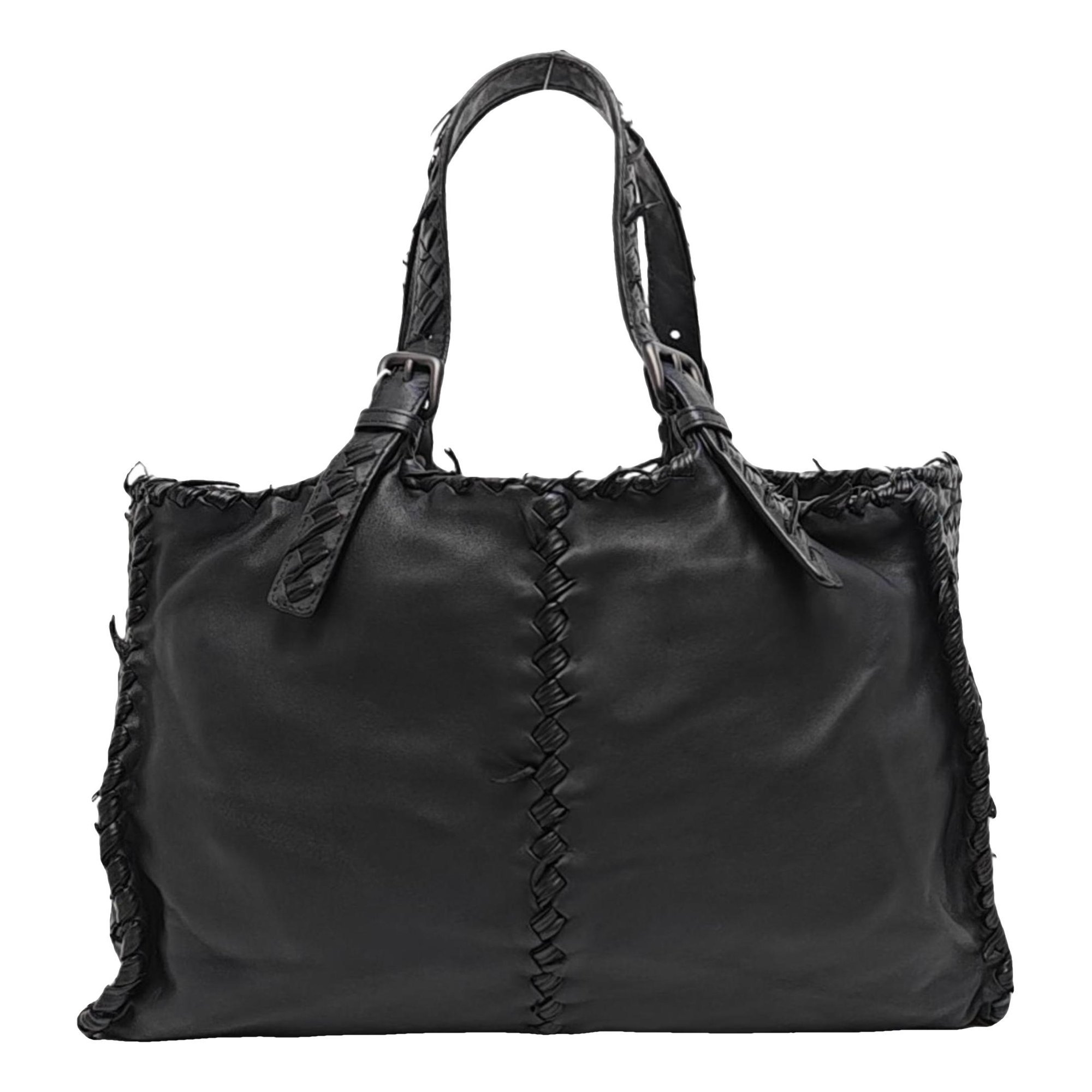Leather handbag