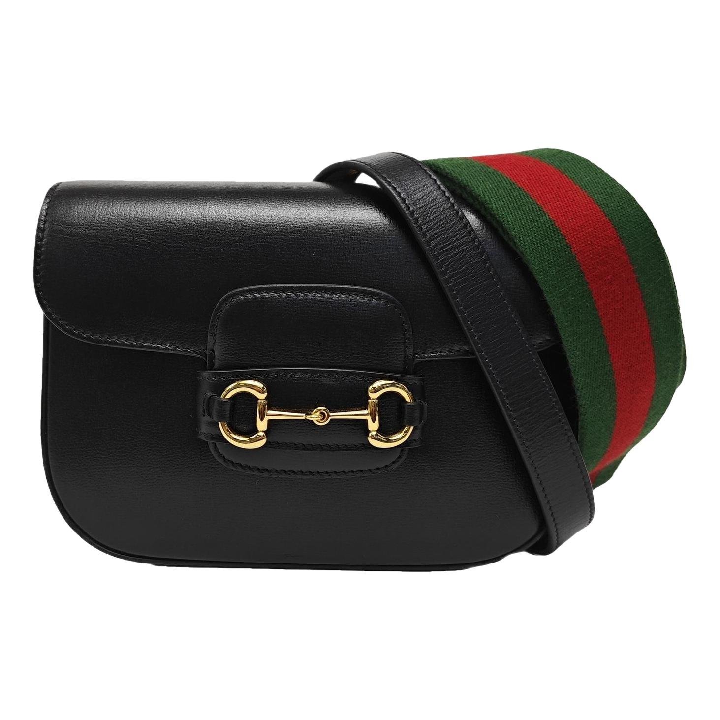 Handle Horsebit 1955 leather handbag