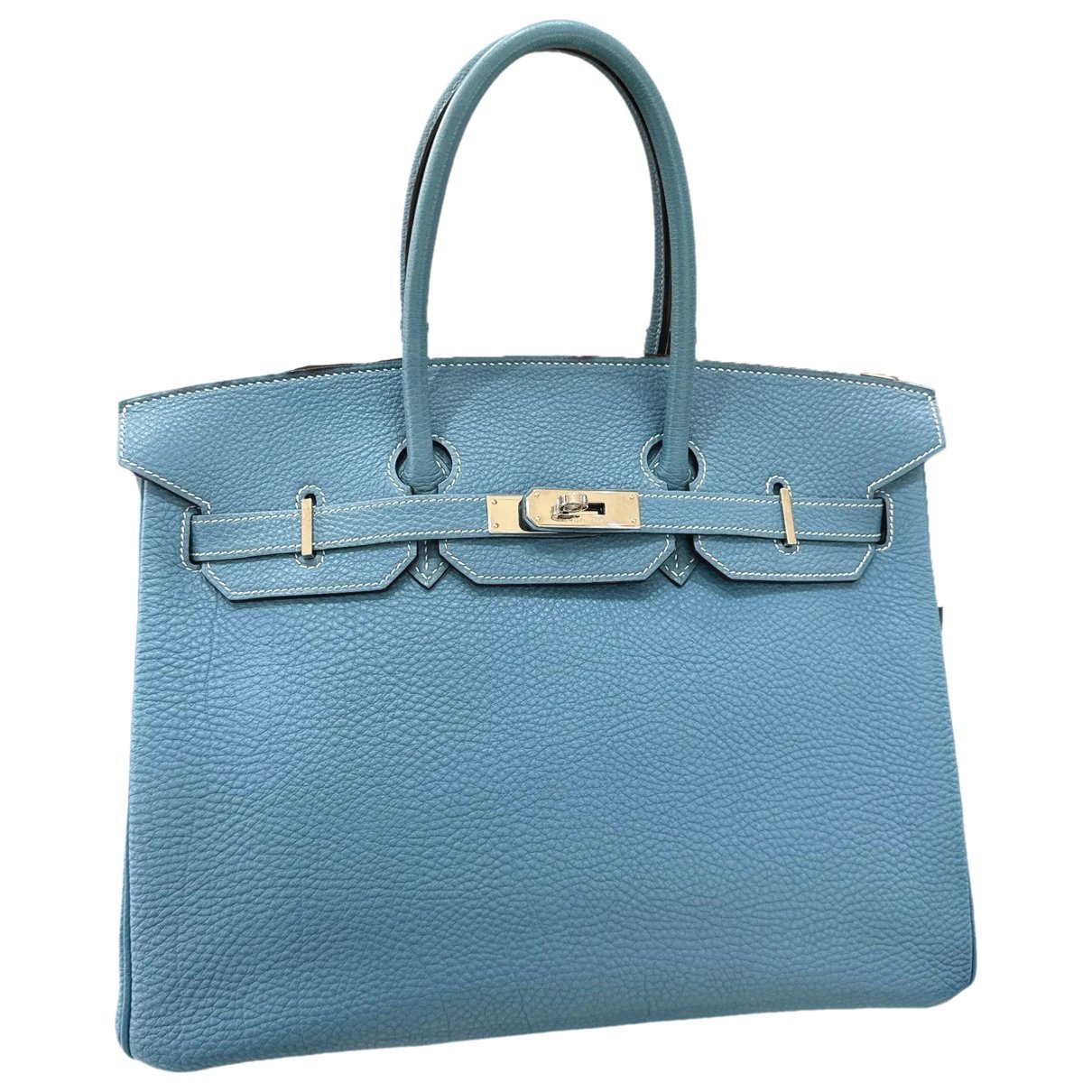 Birkin 35 leather handbag