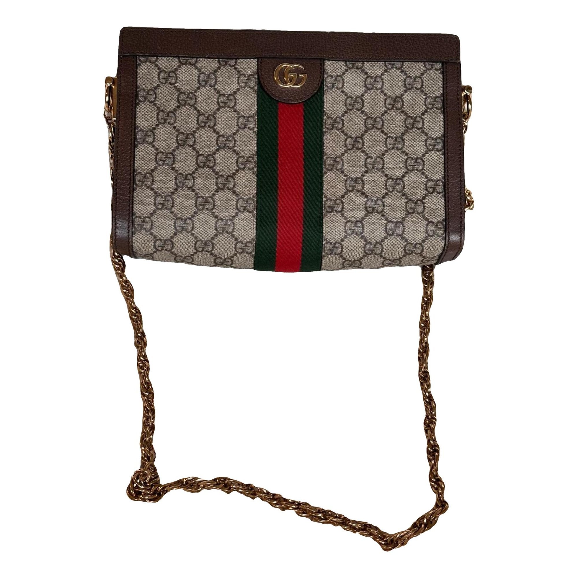Ophidia Chain vegan leather handbag