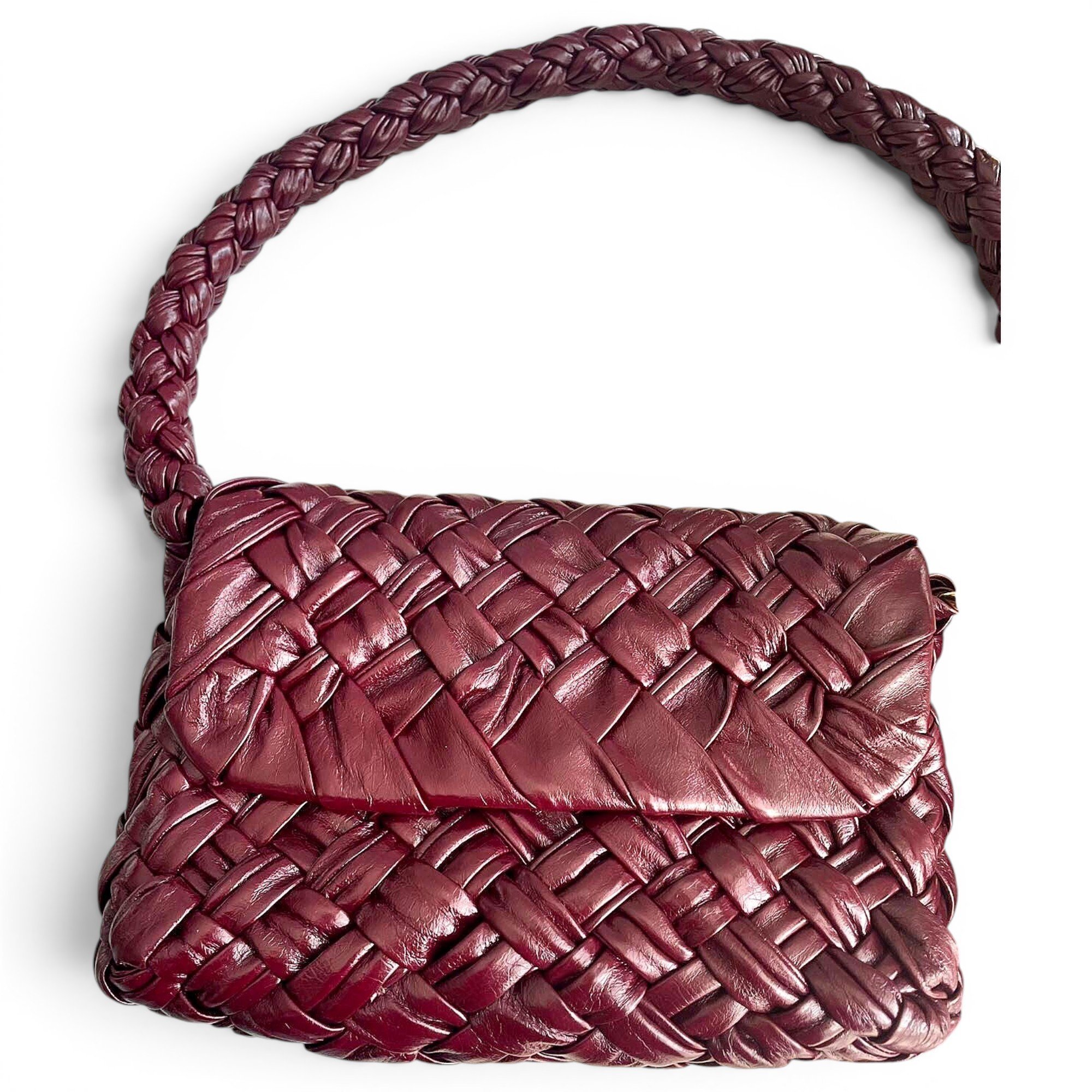 Leather handbag