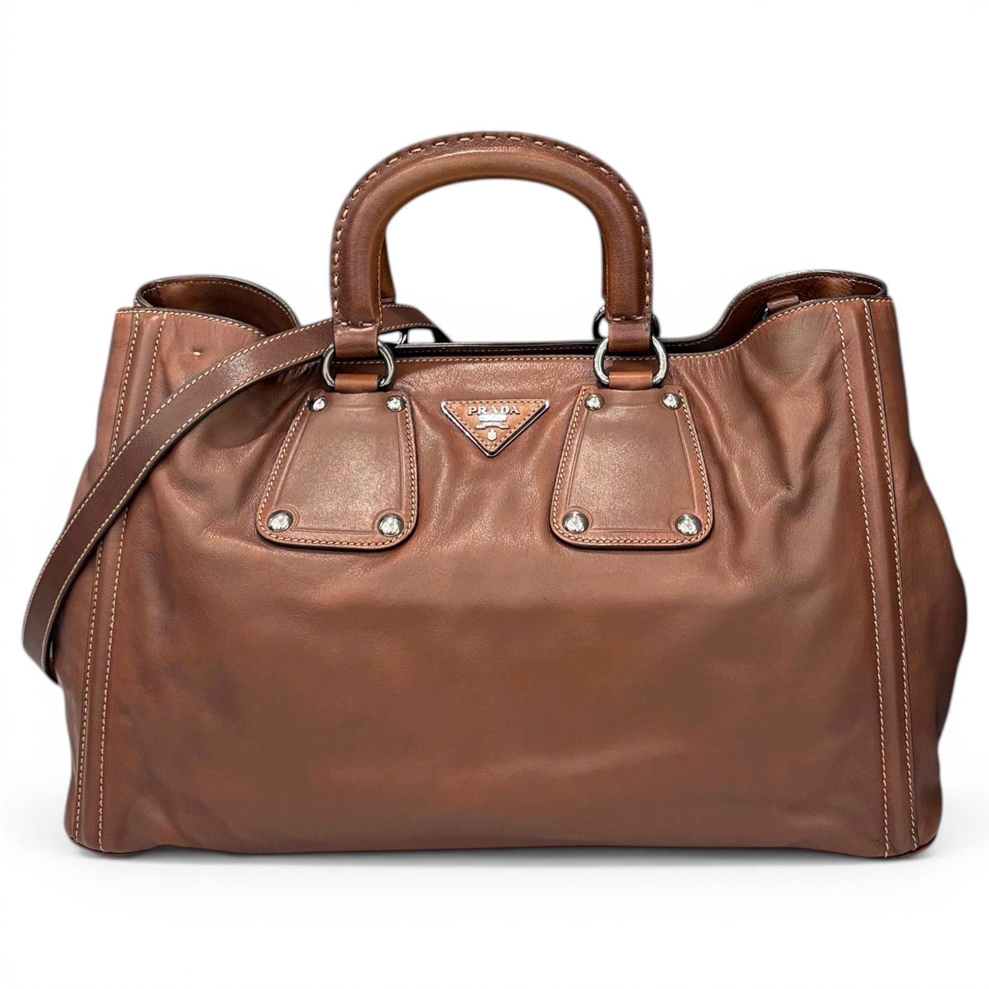 Pony-style calfskin handbag