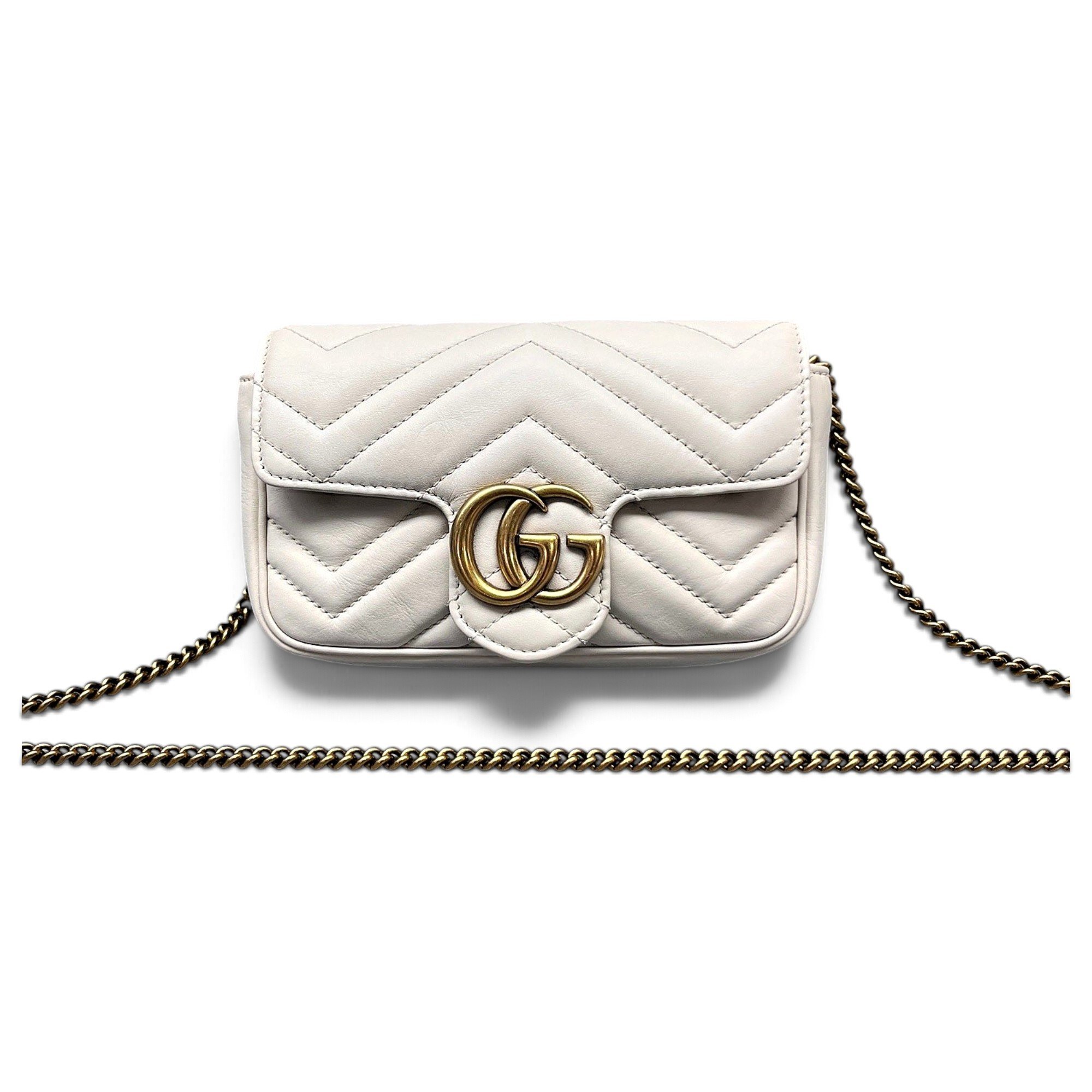 GG Marmont Chain leather crossbody bag