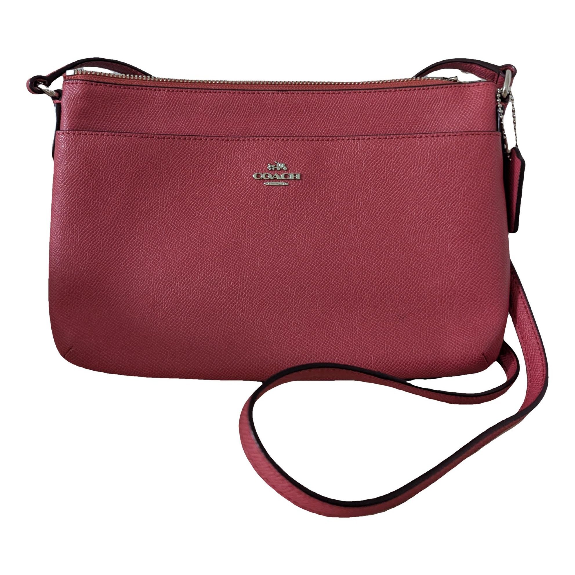 Leather crossbody bag