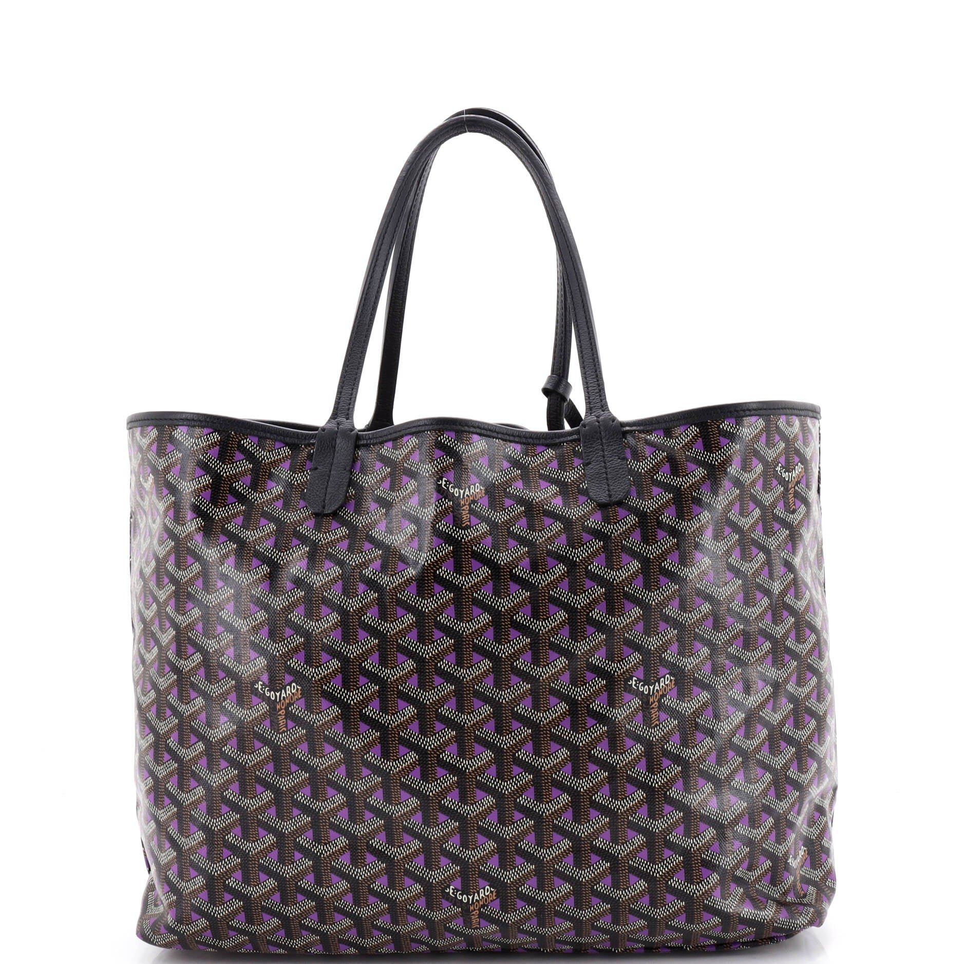 Goyard Saint Louis Tote Claire Voie Coated Canvas PM