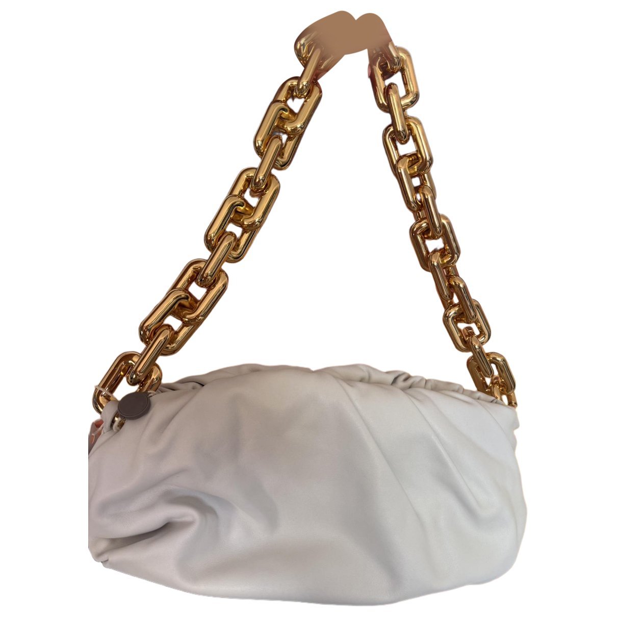 Chain Pouch leather handbag