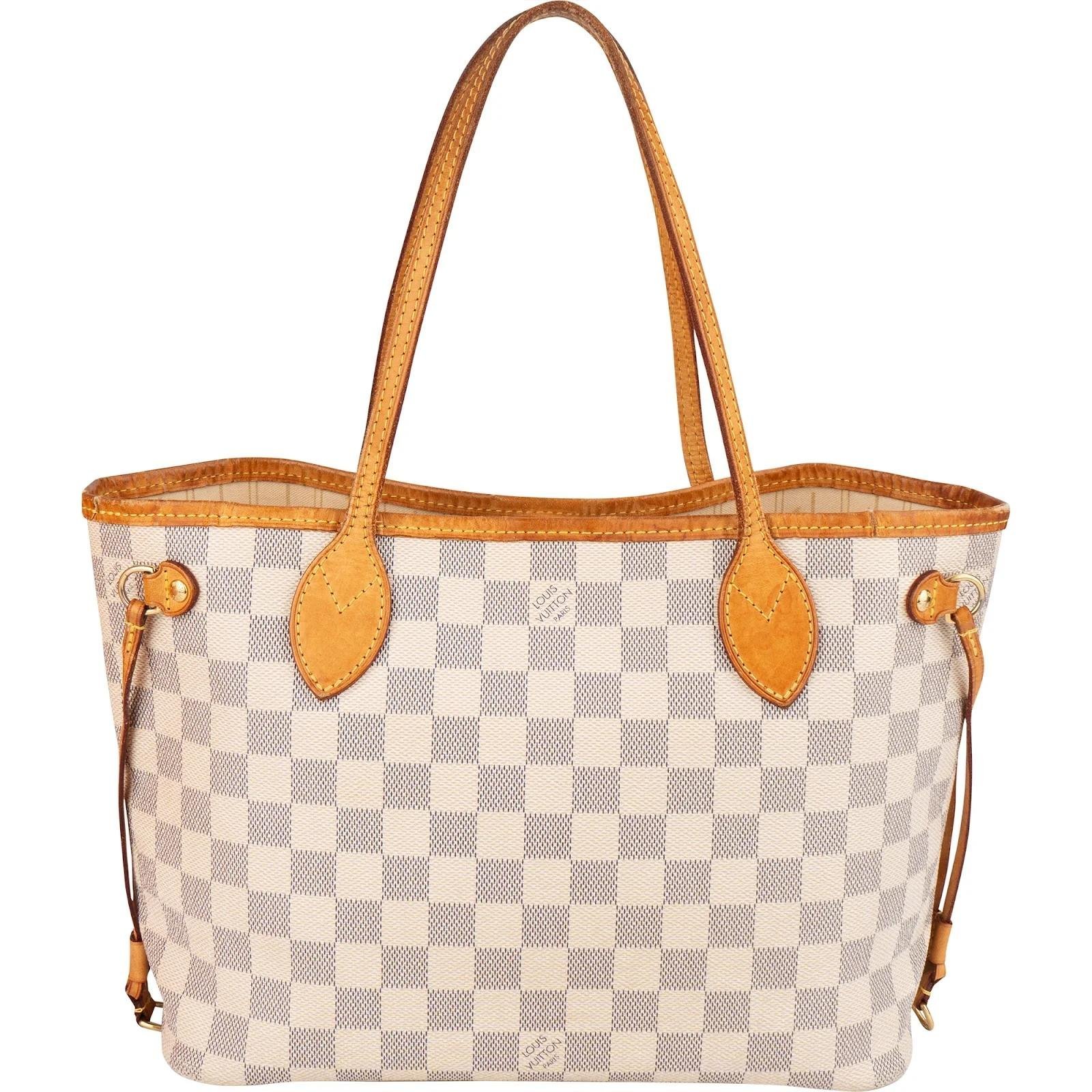 Neverfull leather handbag