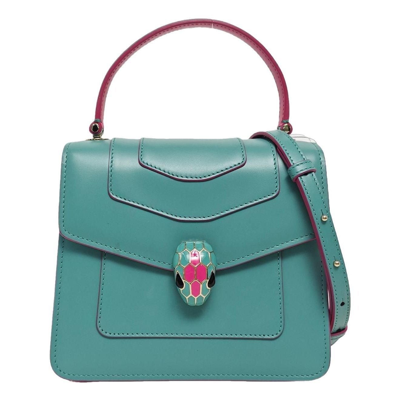 Serpenti leather crossbody bag