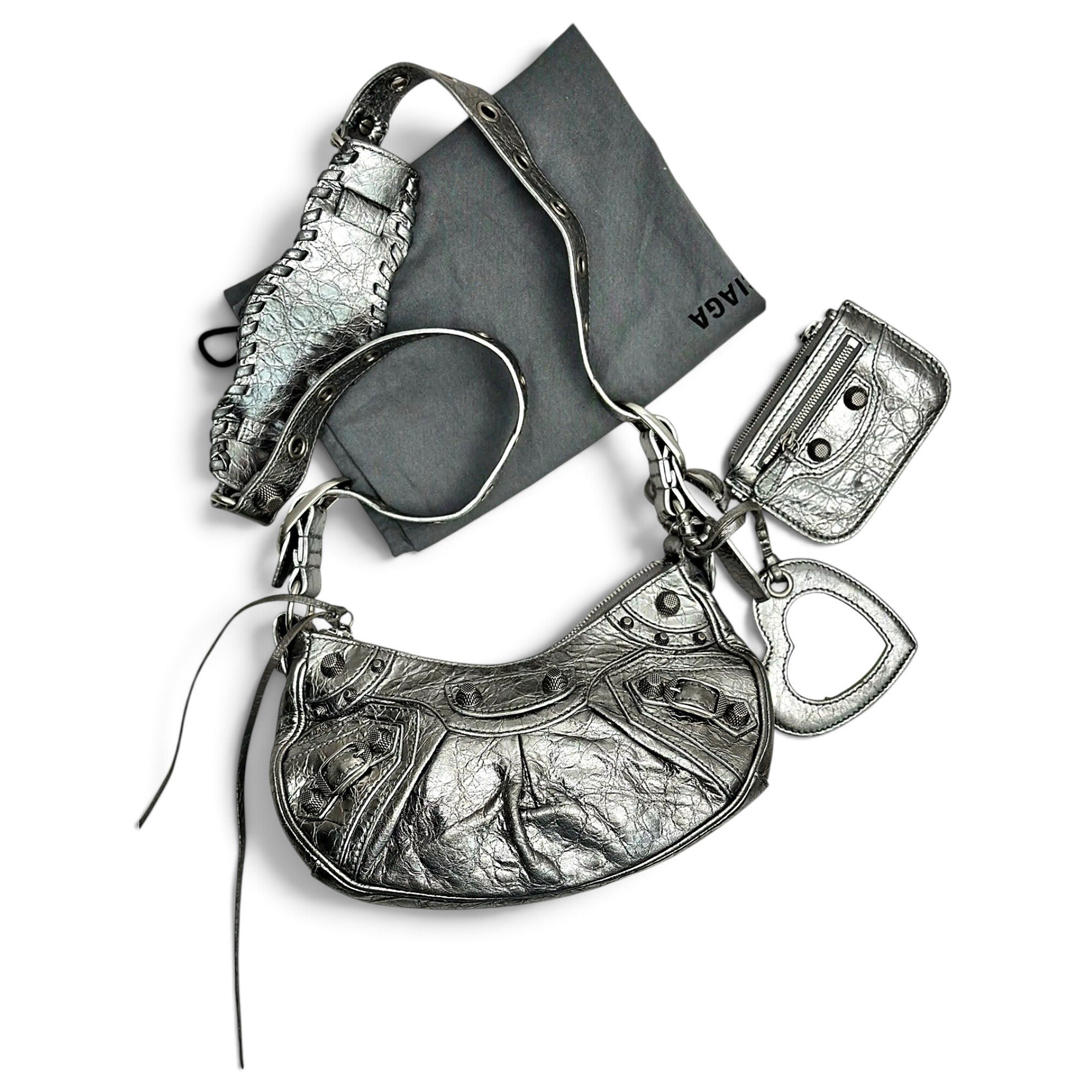 Le Cagole leather handbag
