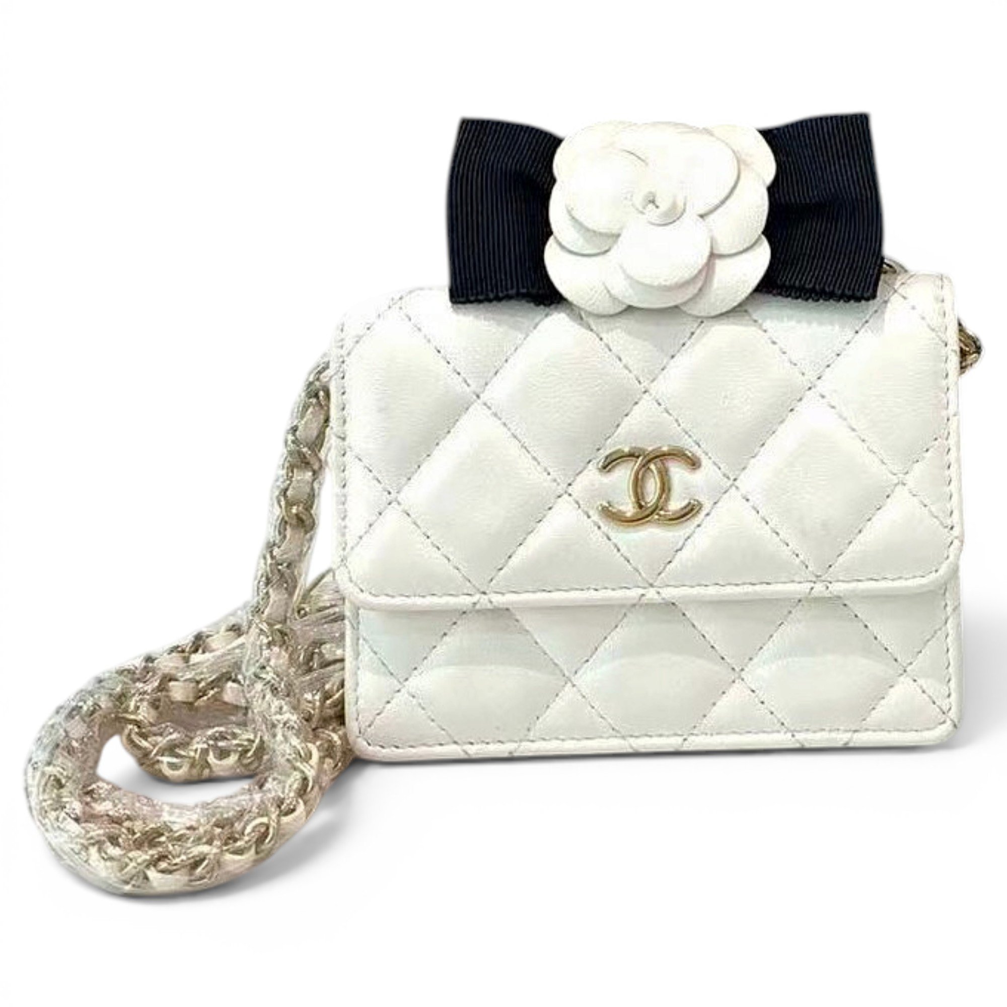 Wallet On Chain Timeless/Classique leather crossbody bag