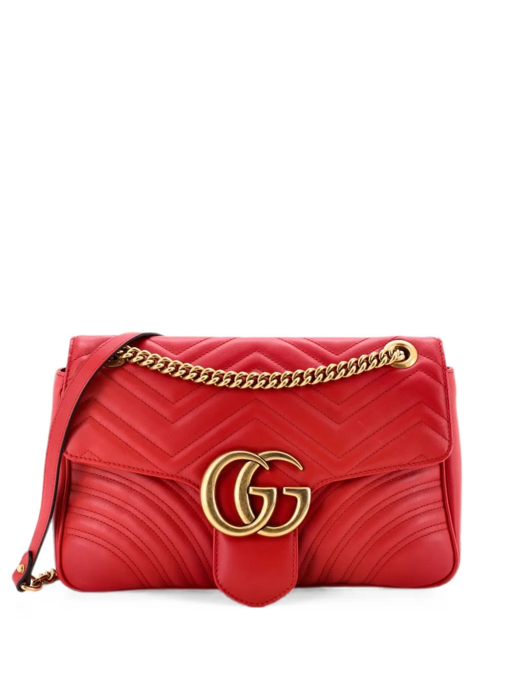 GG Marmont Flap Bag Matelasse Leather Medium shoulder bag
