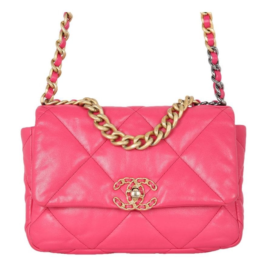 Chanel 19 leather handbag