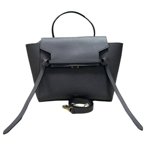 Belt leather handbag
