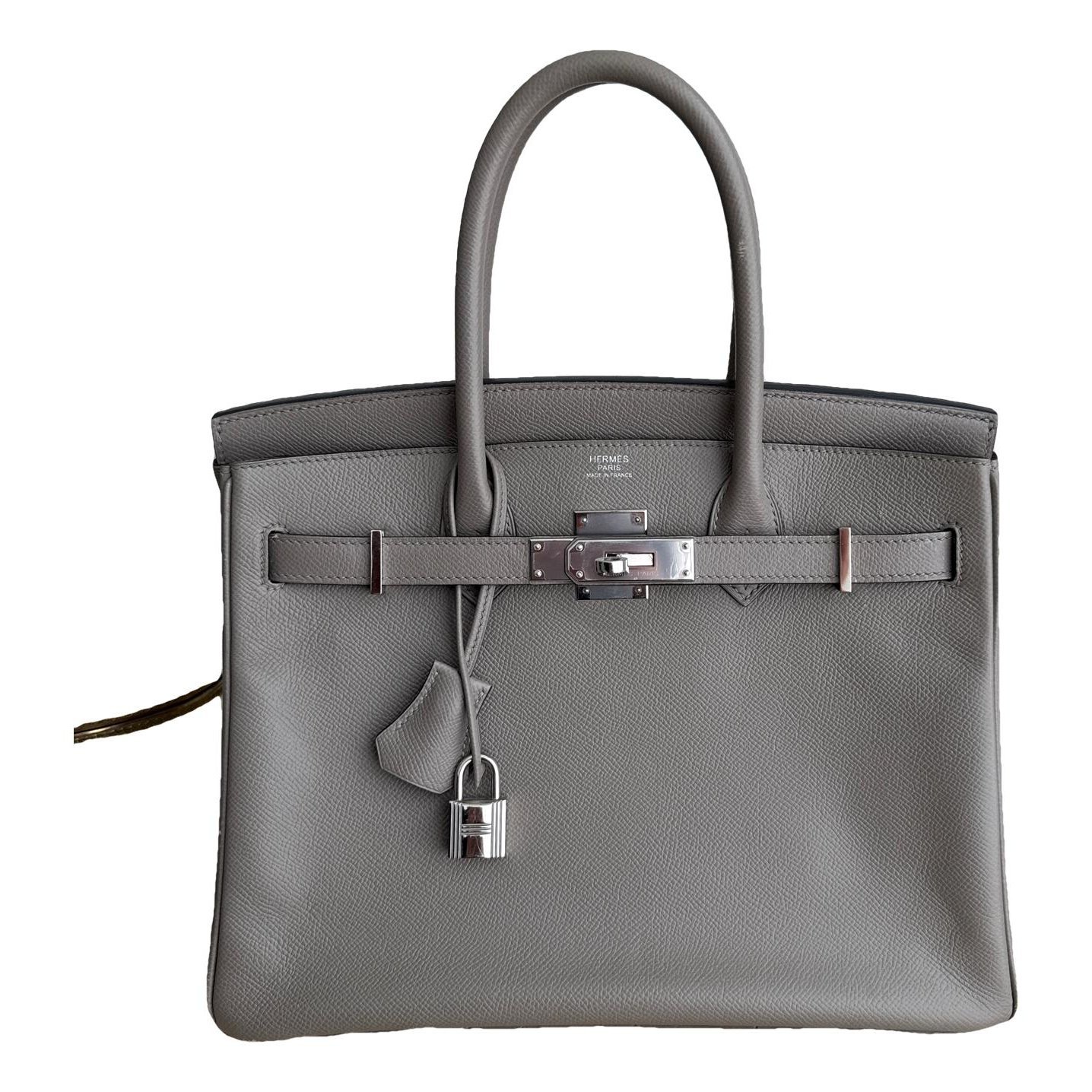 Birkin 30 leather handbag